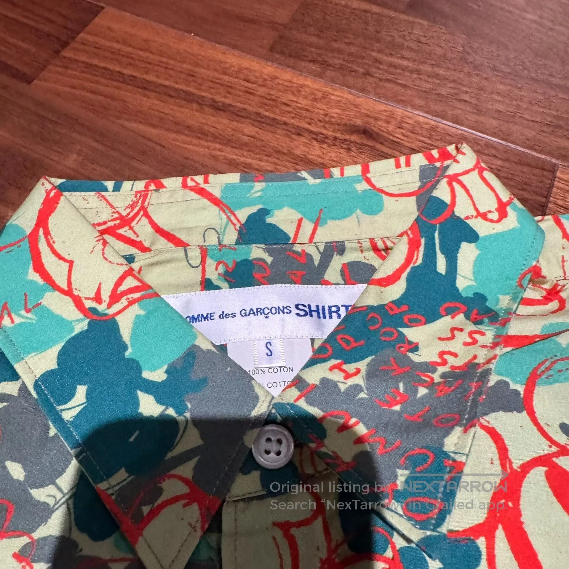 Comme des Garcons SHIRT CDG Shirt x Disney Mickey Camo Long Sleeve. Size US S / EU 44-46 / 1 - 5 Thumbnail