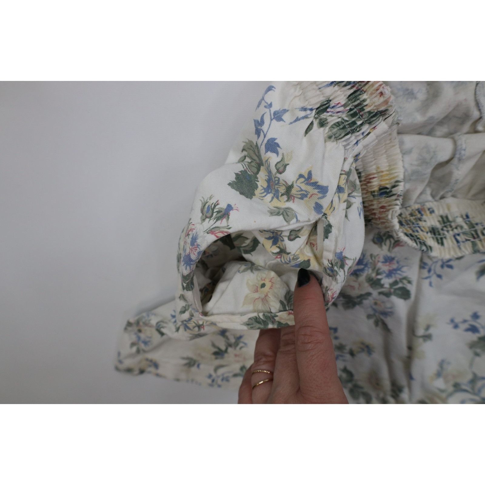 Vintage Vintage 90s Country Primitive 2 Piece Flower Pajamas Size M / US 6-8 / IT 42-44 - 18 Thumbnail