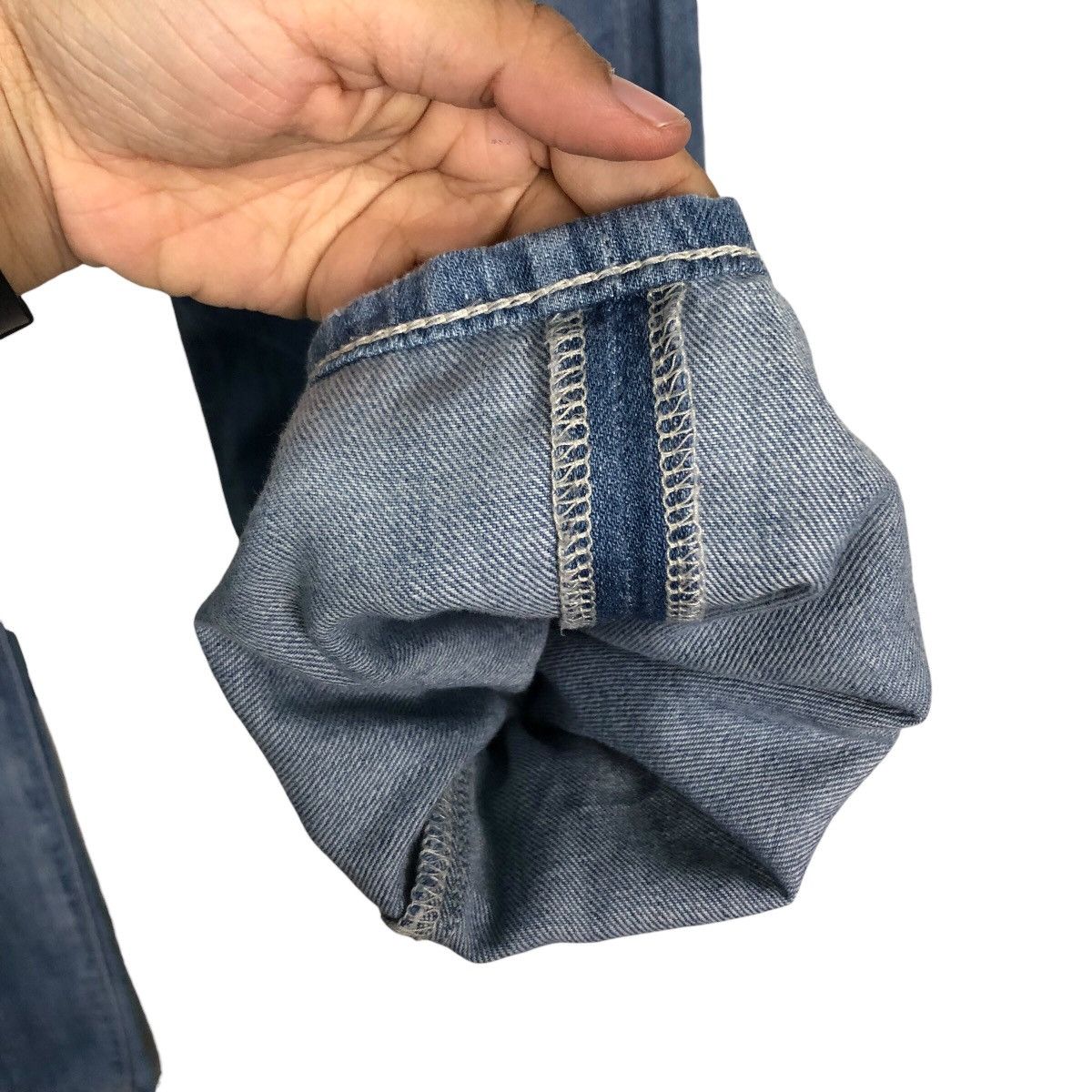Beams Plus 📌Vintage Denim Jeans Biker Beams Heart Issey Miyake Size 34" / US 12 / IT 48 - 16 Thumbnail