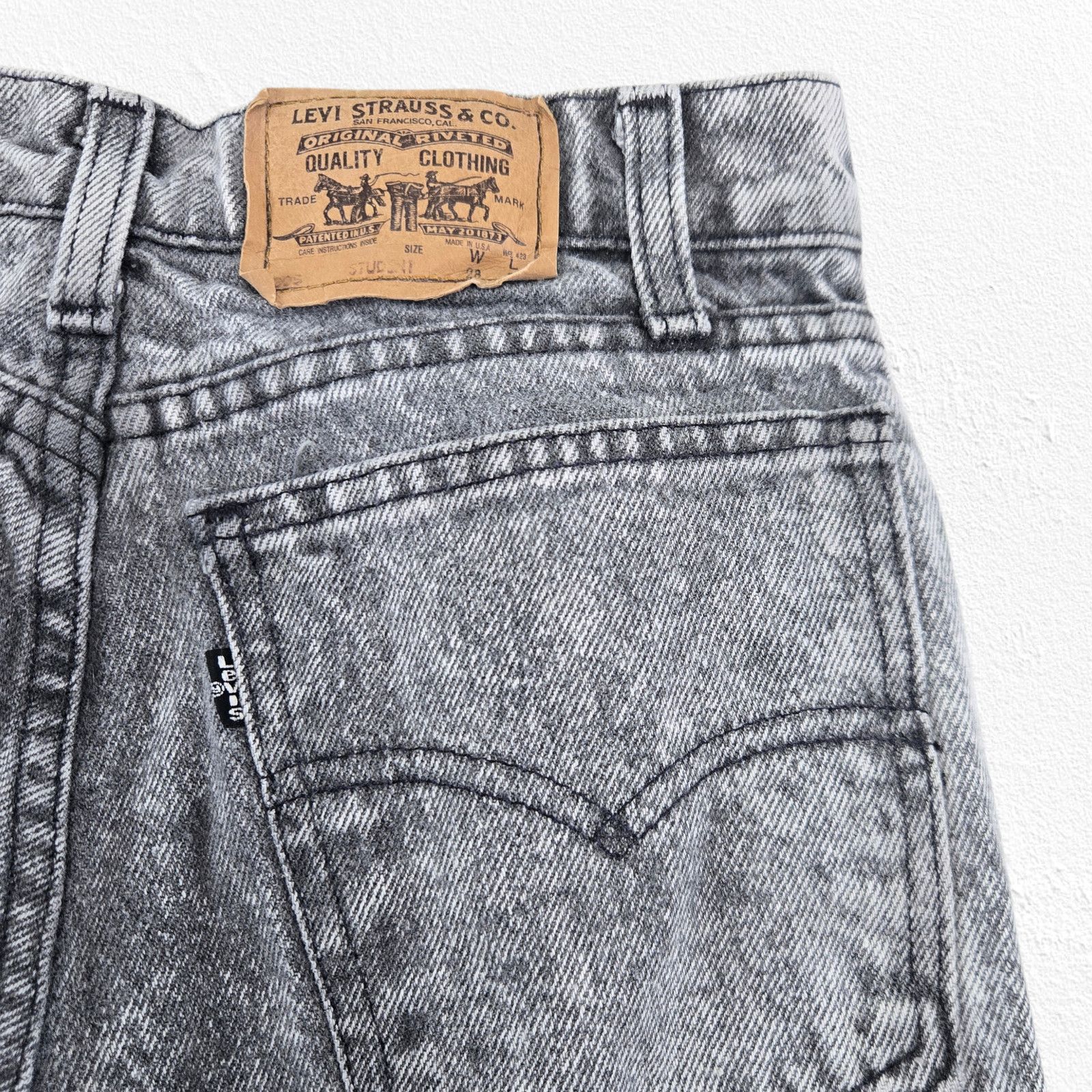 Levi's Vintage Levi’s Black Tab Acid Wash Jeans W28 Size 28" / US 6 / IT 42 - 8 Thumbnail