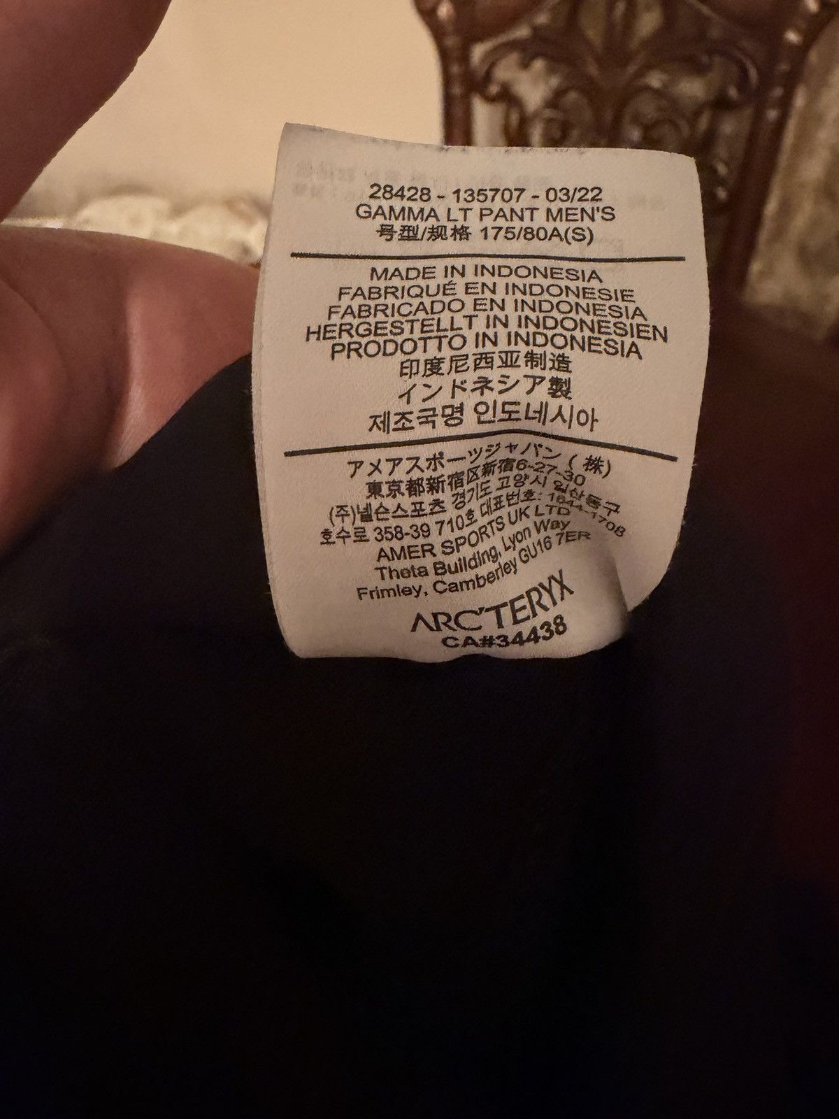 Arc'tyrex Gamma Pants