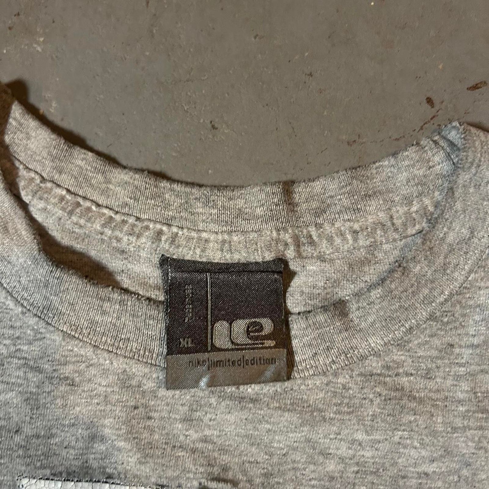 Nike Y2k nike long grey tee shirt ice man Size US XL / EU 56 / 4 - 3 Thumbnail