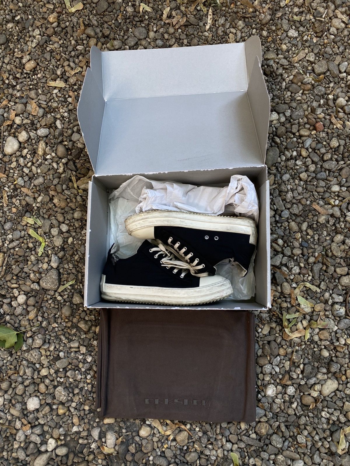 Rick Owens Drkshdw Rick Owens Drkshdw Down Ramones Size US 9 / EU 42 - 1 Thumbnail