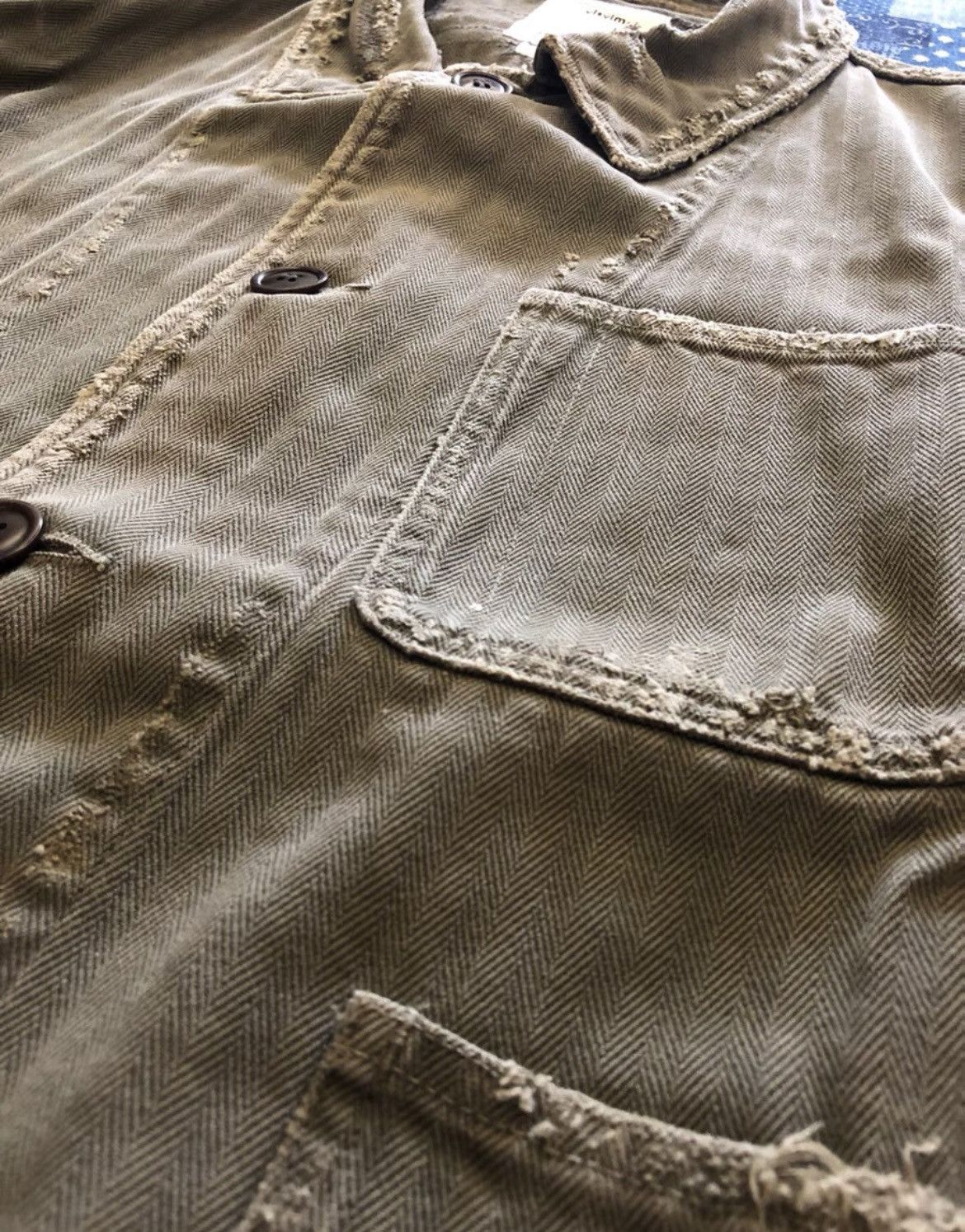 Visvim Visvimvisvim 18ss benny jkt crash Olive-2504 Size US M / EU 48-50 / 2 - 3 Thumbnail
