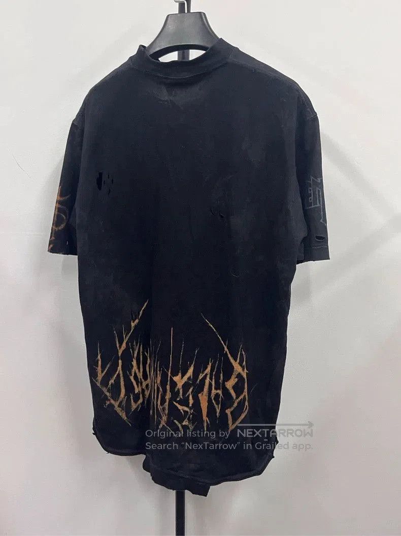 Balenciaga Balenciaga Graphic Print Short Sleeve T-Shirt. Size US M / EU 48-50 / 2 - 2 Thumbnail