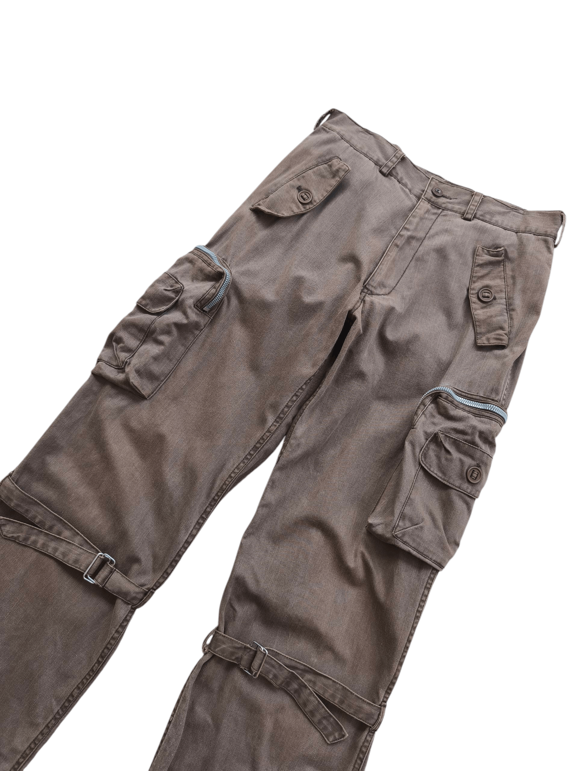 Issey Miyake Issey Miyake tete homme cargo bondage pants Size US 30 / EU 46 - 5 Thumbnail
