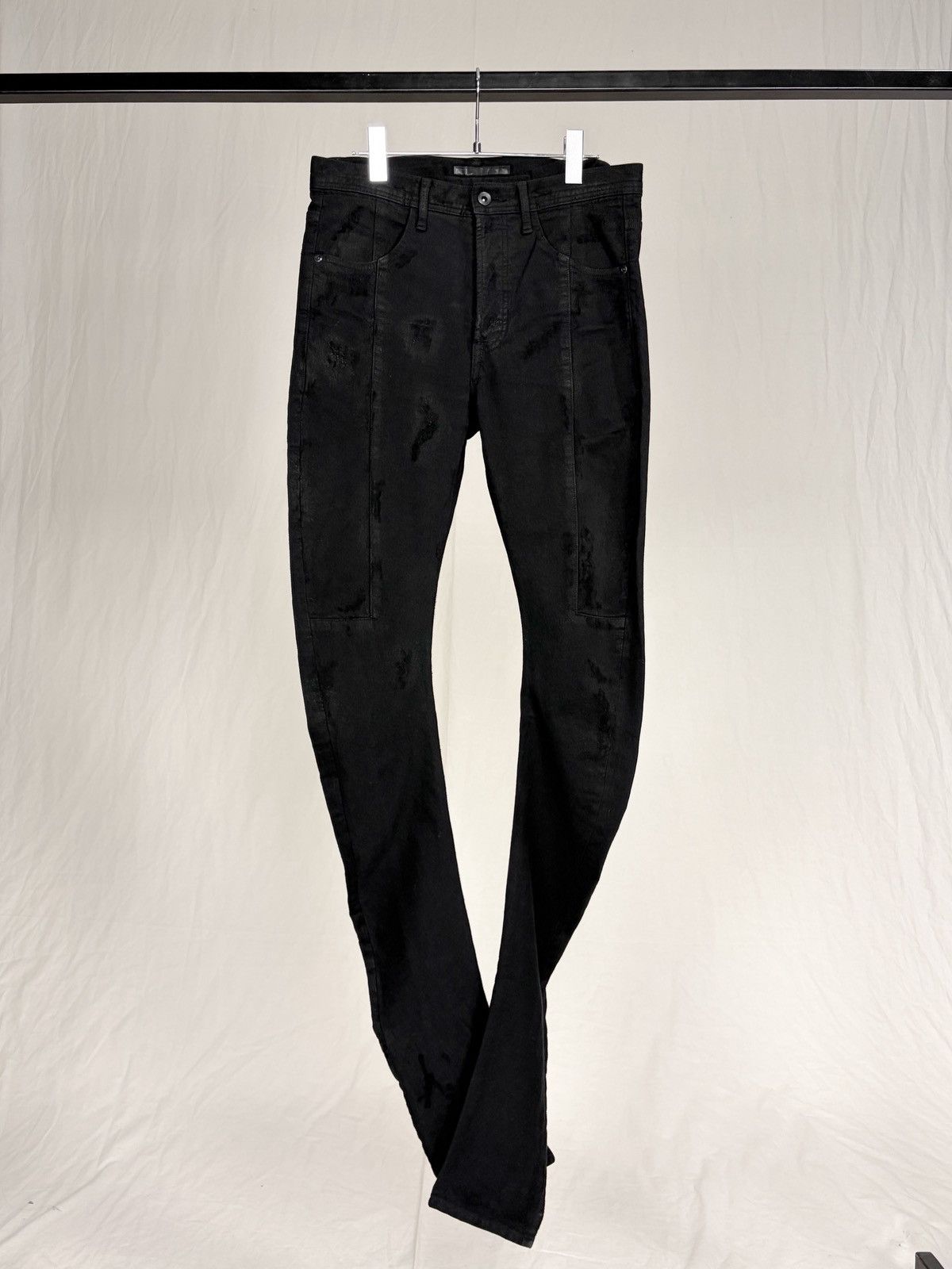 Julius 2013 “Vandalism” Coated 7 seam Articulated Denim Jeans
