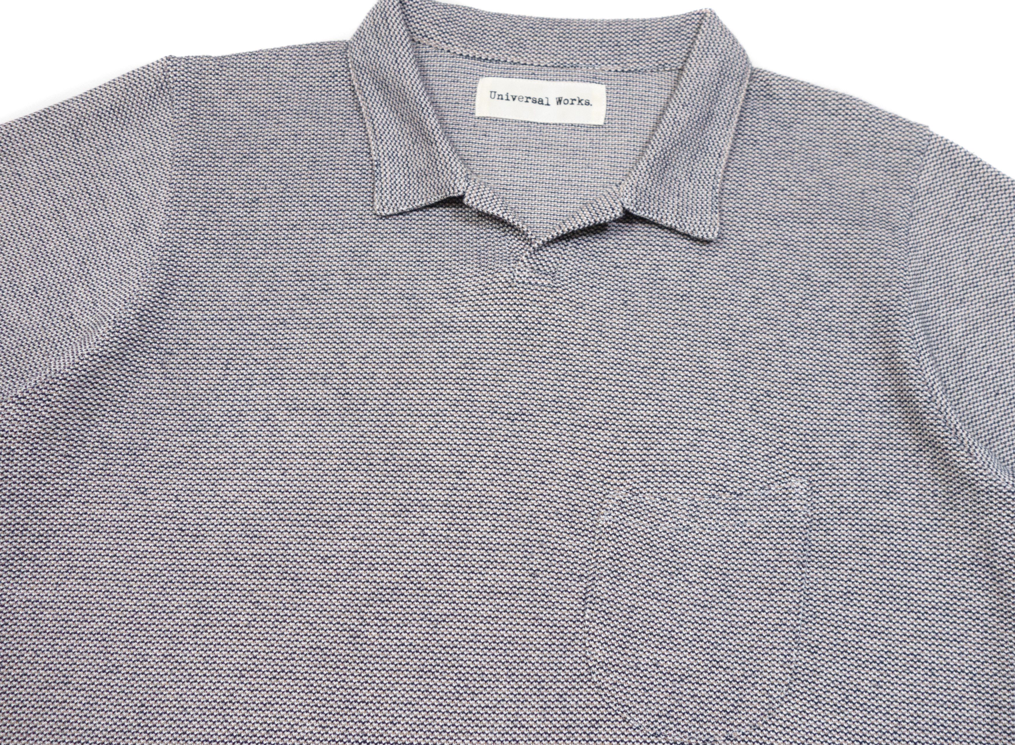 Universal Works Vacation Polo Textured Shirt Size US S / EU 44-46 / 1 - 3 Thumbnail