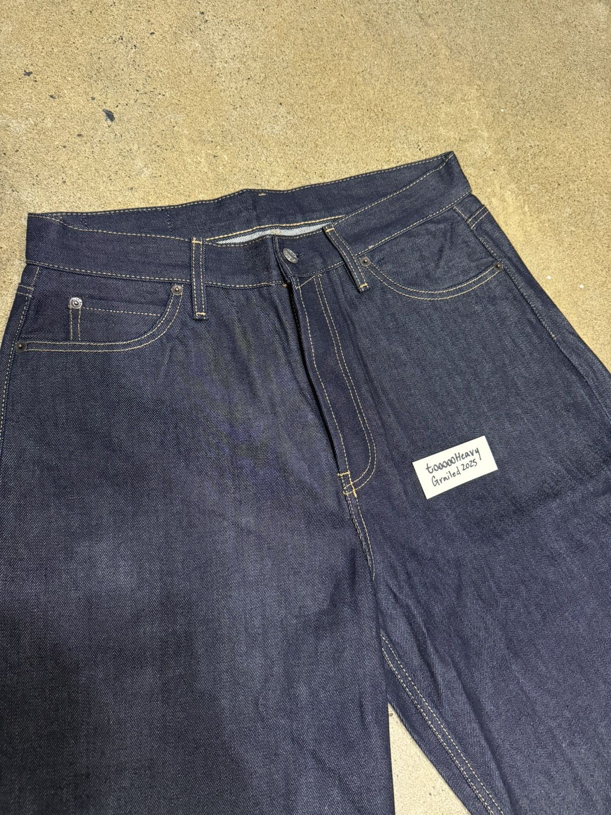 Acne Studios 1981M Raw Denim Jeans Size US 28 / EU 44 - 3 Thumbnail