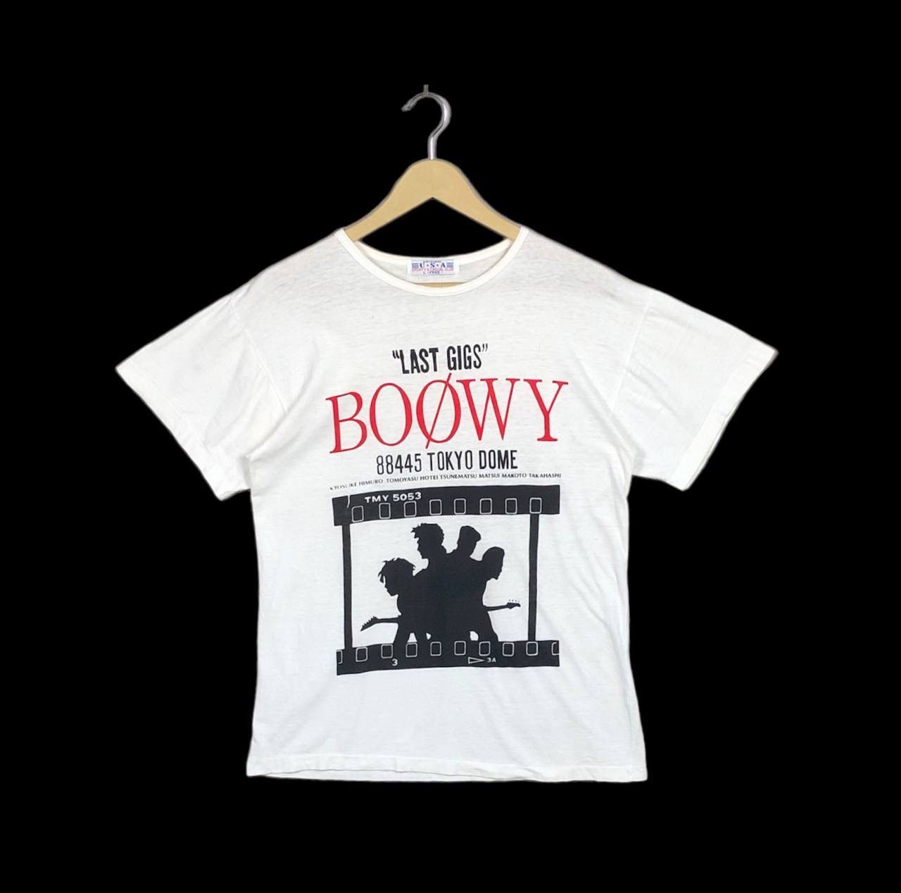 Band Tees Vintage 1988 Boowy “Last Gigs” Live Tokyo Dome Rock Tshirt Size US M / EU 48-50 / 2 - 1 Thumbnail