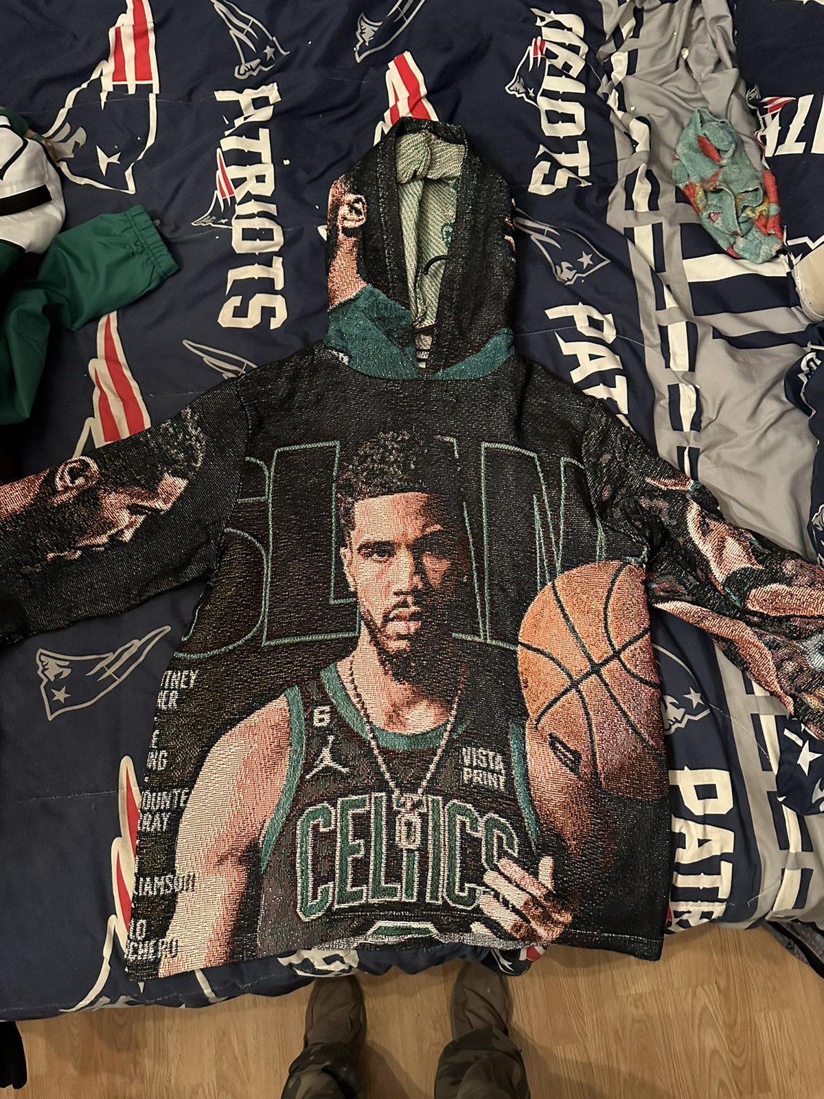 Other Custom Jayson Tatum Handmade Hoodie Size US M / EU 48-50 / 2 - 2 Thumbnail