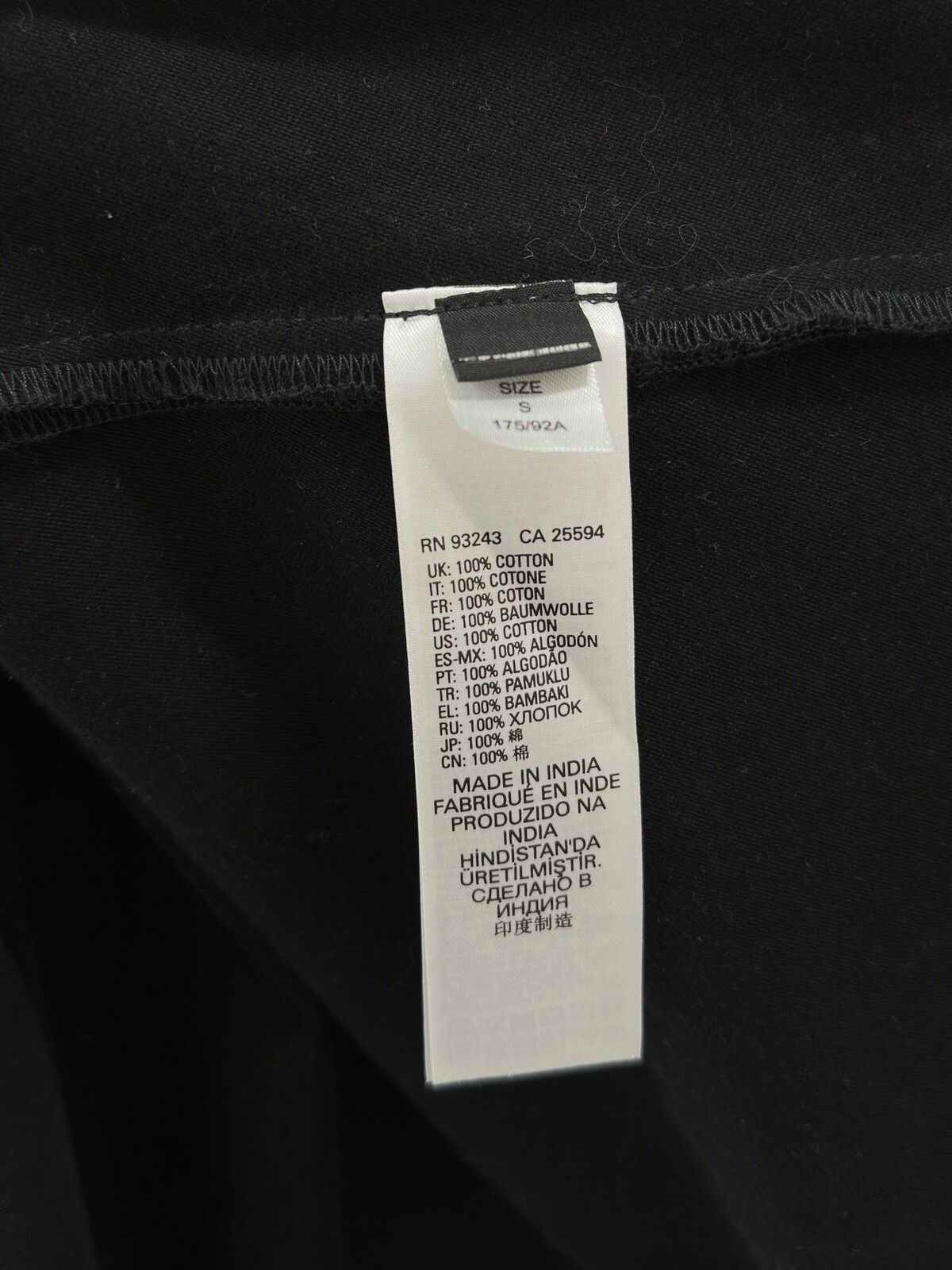 Diesel Diesel Black Mens Multipocket Overshirt Jacket Size S Size US S / EU 44-46 / 1 - 13 Thumbnail