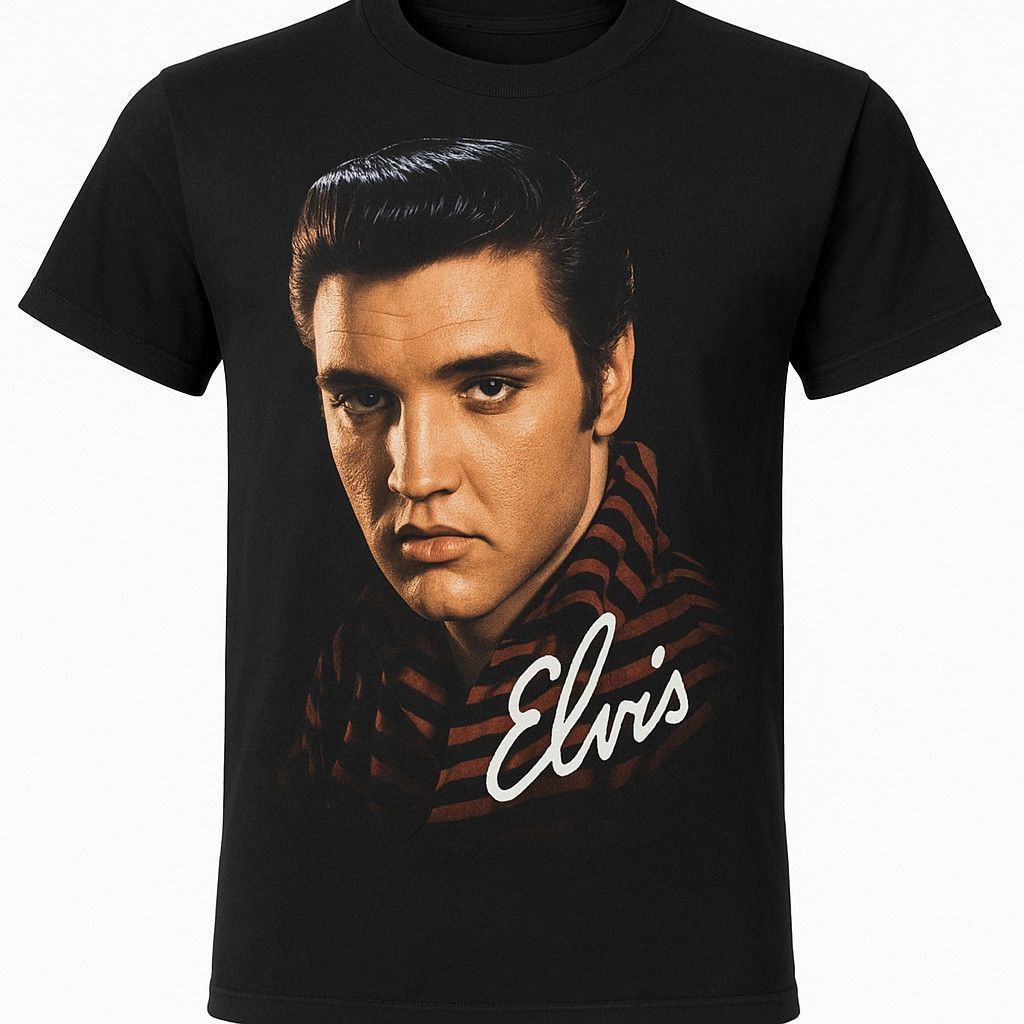 Hanes Vintage Elvis Presley Hanes Ultraweight T-Shirt Made in USA Size US M / EU 48-50 / 2 - 1 Thumbnail