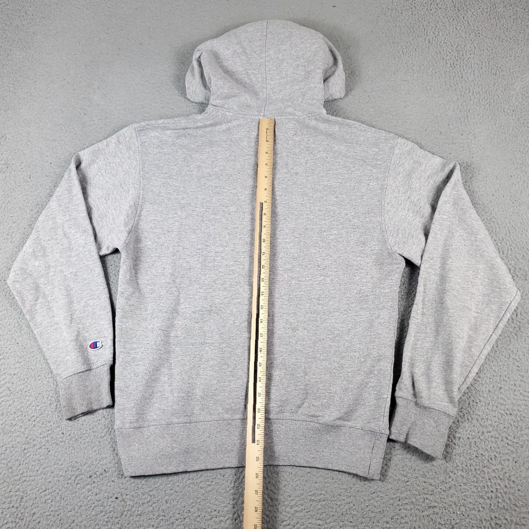 Champion VINTAGE Champion Pullover Hoodie Sweatshirt Adult Medium Gray Casual Unisex All Seasons Active Sports Size US M / EU 48-50 / 2 - 6 Thumbnail