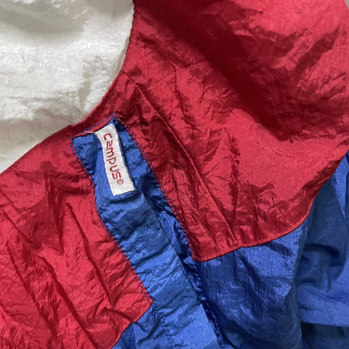 Vintage vintage campus multicolour windbreaker jacket Size US XL / EU 56 / 4 - 3 Thumbnail