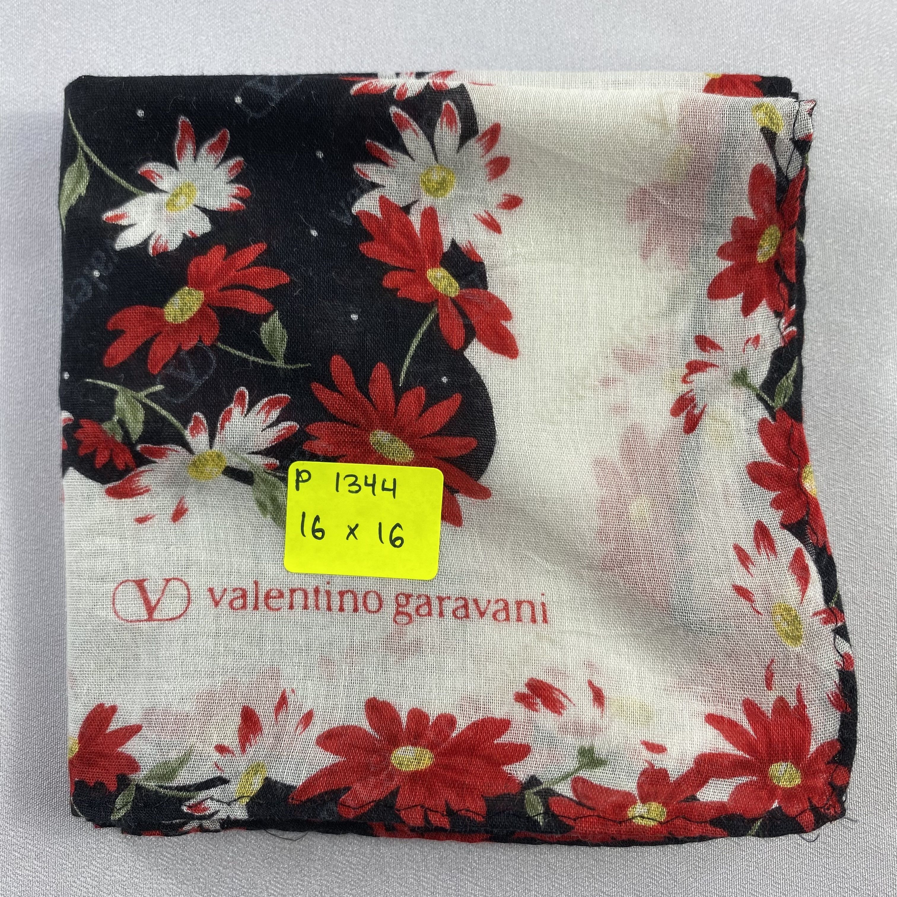 Valentino × Vintage Valentino Garavani Bandana/ Handkerchief / Neckerchief-P1344 Size ONE SIZE - 5 Thumbnail