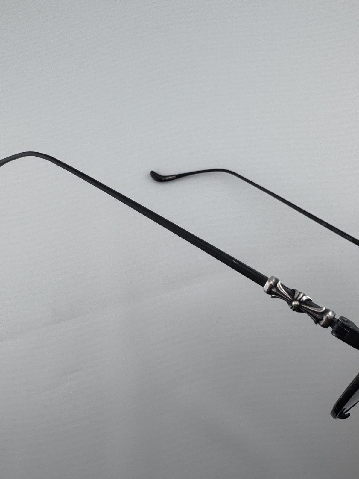 Chrome Hearts Chrome Hearts ‘Oralgami’ Double Bridge Sunglasses - Black Size ONE SIZE - 6 Thumbnail