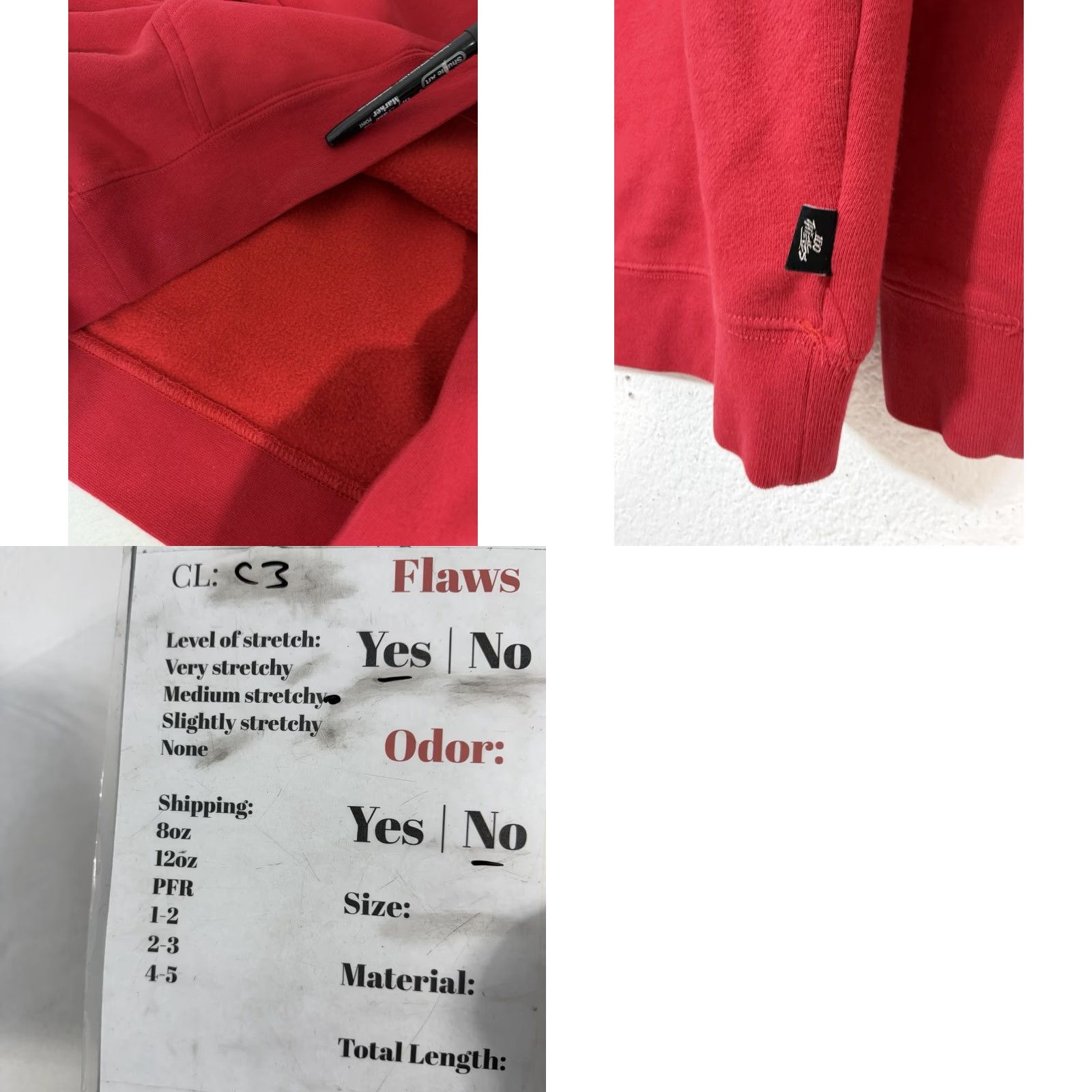 100 Thieves 100 Thieves Essentials Hoodie Red Embroidered Men's Size M Drawstring Hoodie Size US M / EU 48-50 / 2 - 9 Thumbnail