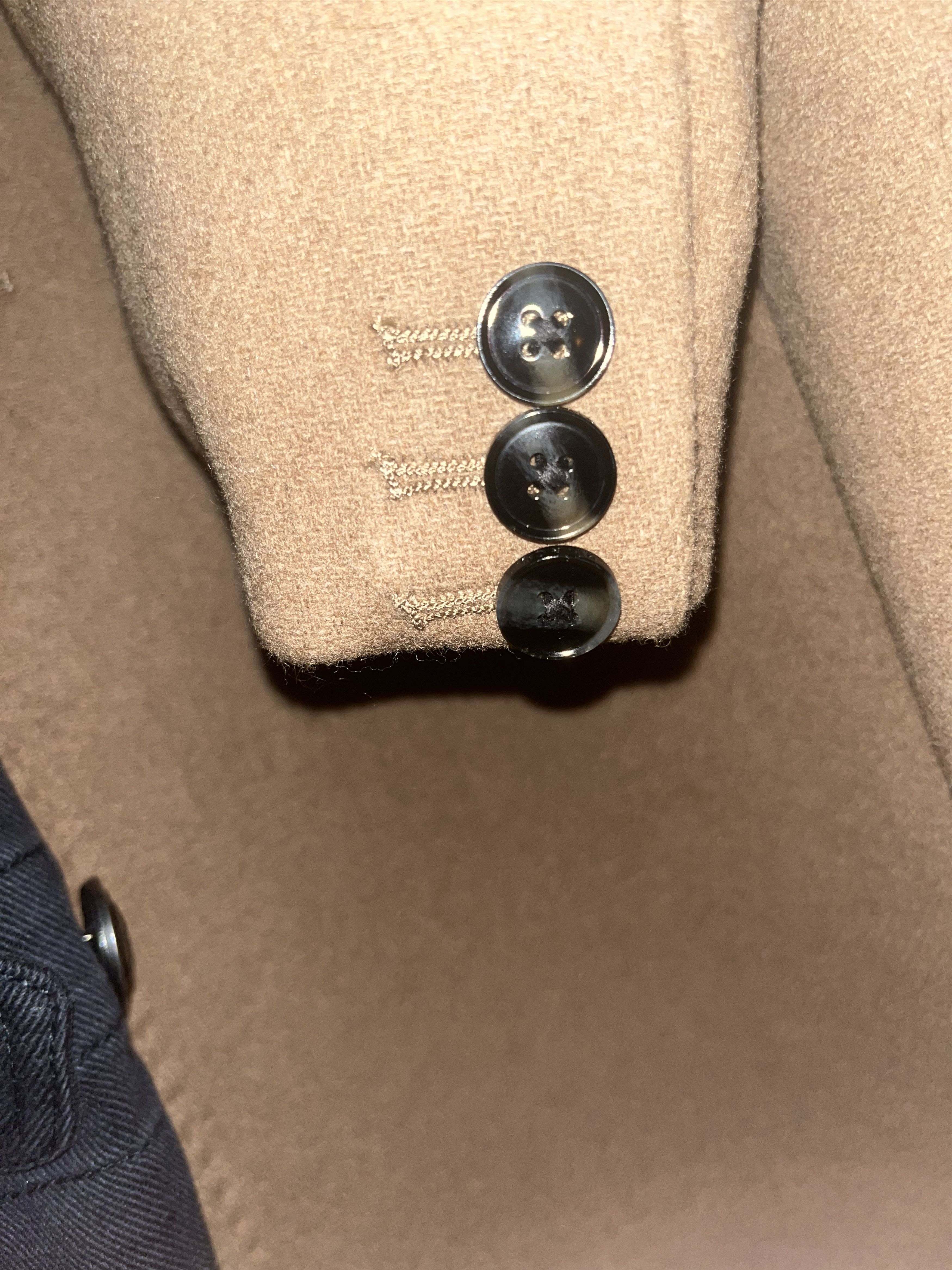 RW&CO. RW&CO Camel Wool Heavy Topcoat Overcoat Size US S / EU 44-46 / 1 - 6 Thumbnail