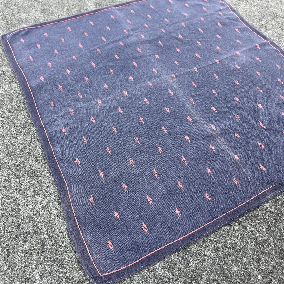 Alfred Dunhill × Vintage Alfred Dunhill Handkerchief / Bandana / Neckerchief B209 Size ONE SIZE - 6 Thumbnail