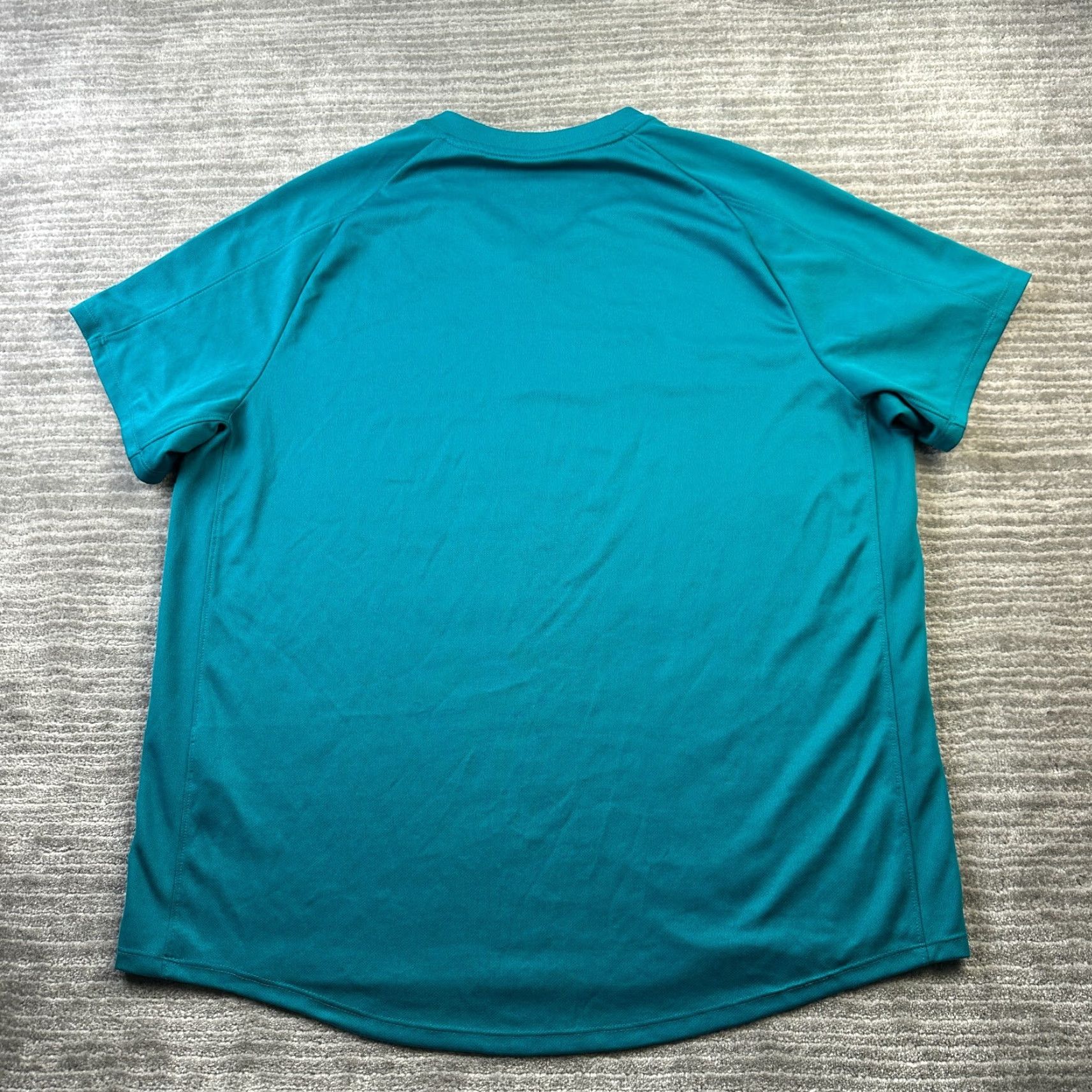 Nike Nike Shirt Mens XL Blue Polo V-Neck Short Sleeve Football Tennis Court Victory Logo Dri-FIT Size US XL / EU 56 / 4 - 2 Thumbnail