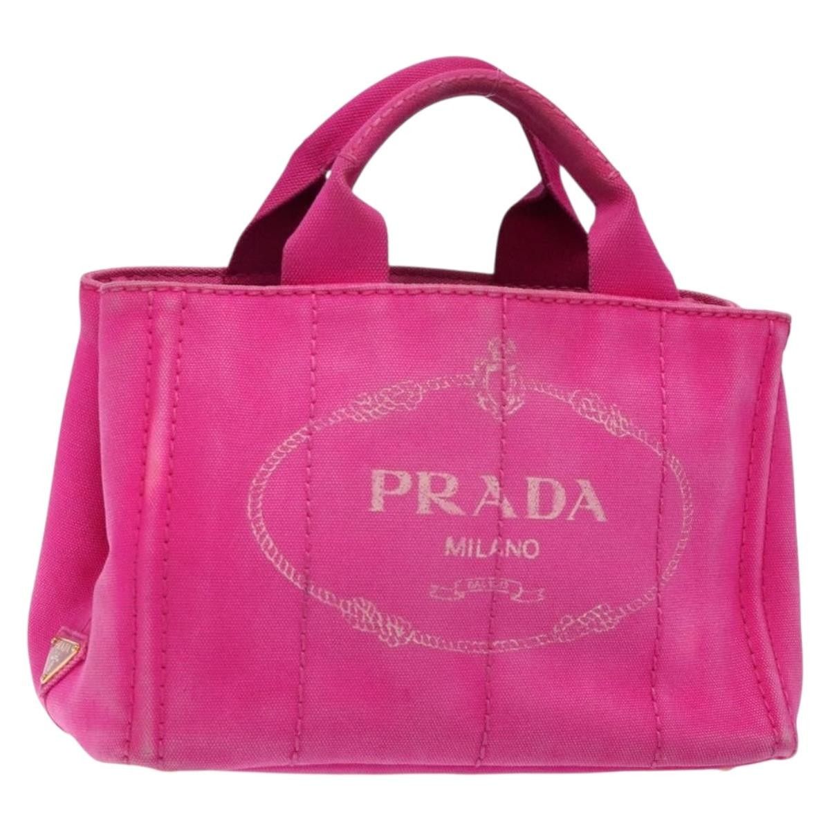 Prada Prada Canapa Open Tote Canvas Size ONE SIZE - 1 Thumbnail