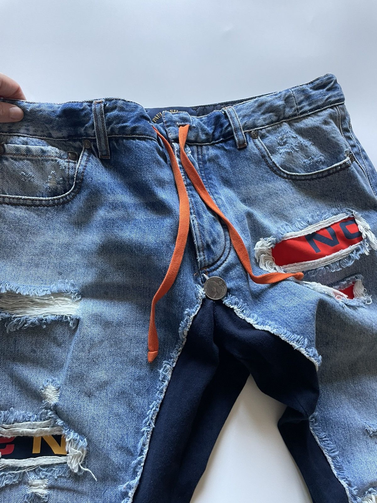Greg Lauren × Paul & Shark Grag Lauren Paul Shark pants jeans Size US 34 / EU 50 - 14 Thumbnail