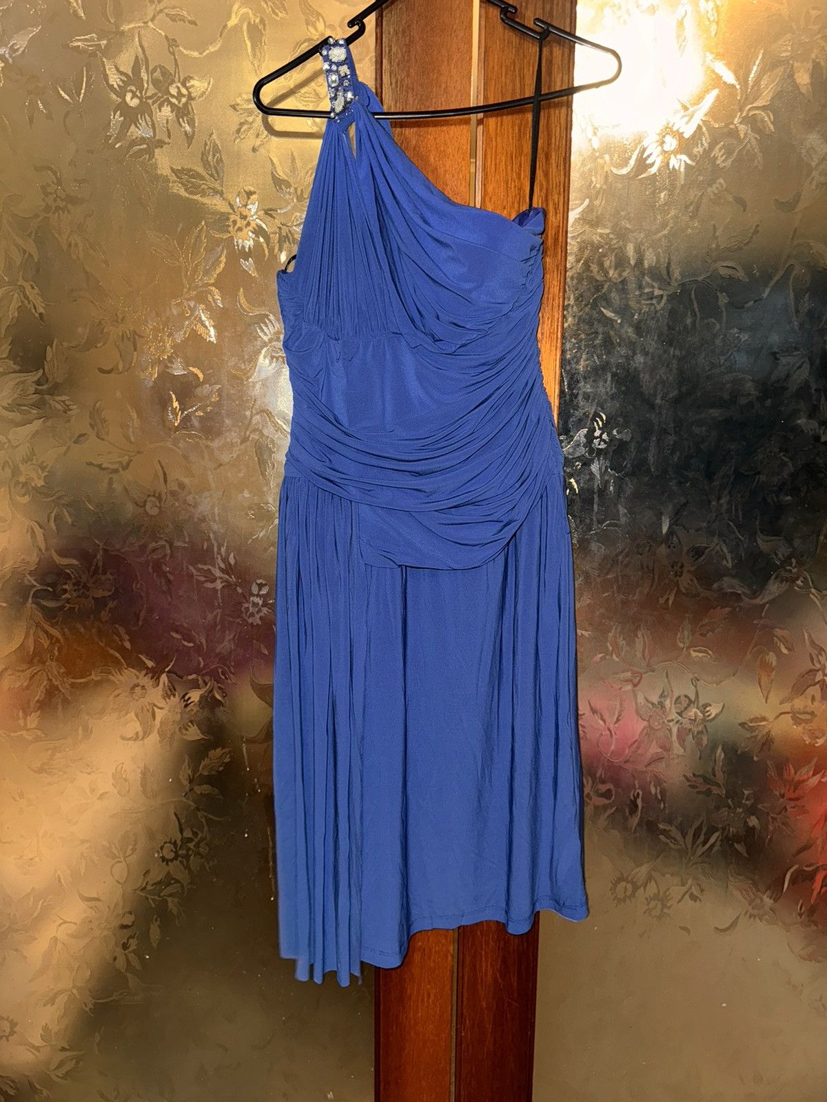 image of Lounge One Should Strap Blue Dress Rrp$199, Women's (Size XL)