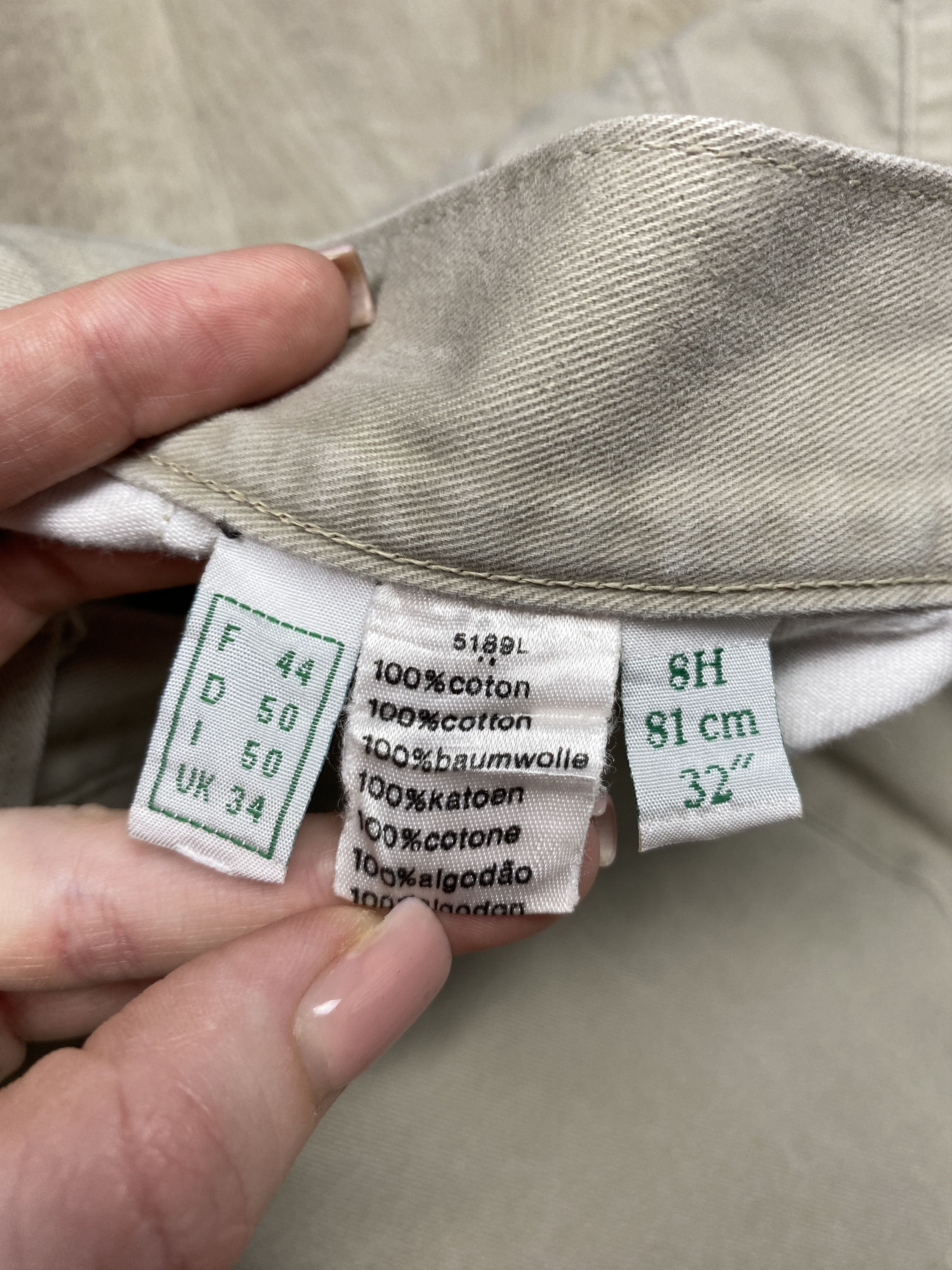 Lacoste × Vintage Lacoste Vintage Mens Chino Pants Size US 34 / EU 50 - 9 Thumbnail