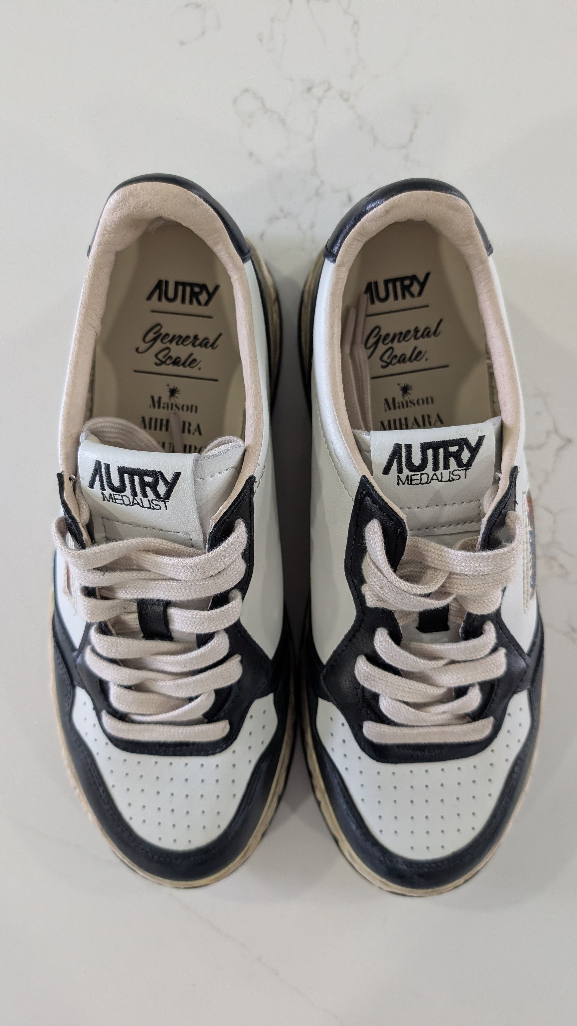 AUTRY Autry x Maison Mihara Yasuhiro Super Vintage Low Sneakers 10 Size US 10 / IT 40 - 10 Thumbnail