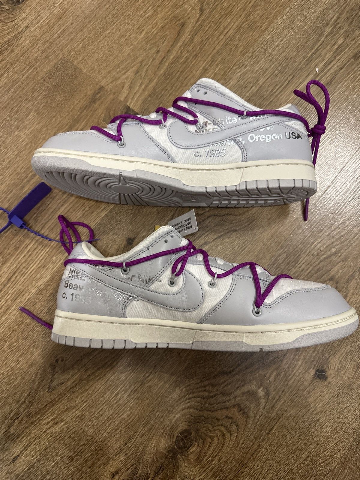 Nike × Off-White Off-white dunk Lot 28 Size US 10 / EU 43 - 3 Thumbnail