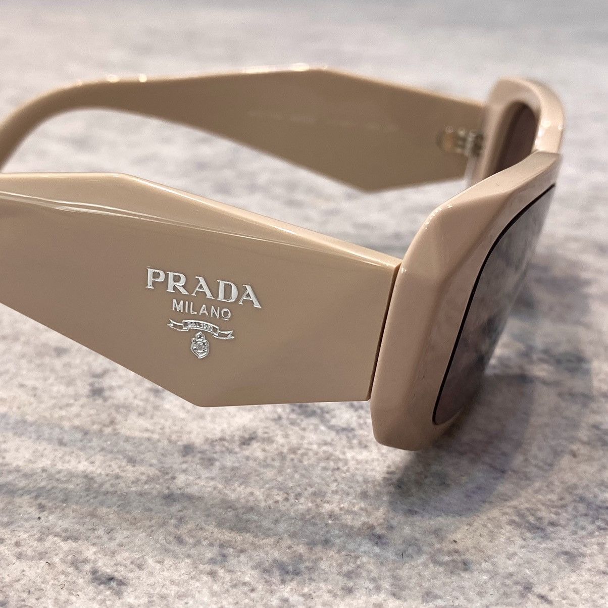 Prada PRADA SYMBOLE GLASSES PURPLE BROWN Size ONE SIZE - 4 Thumbnail