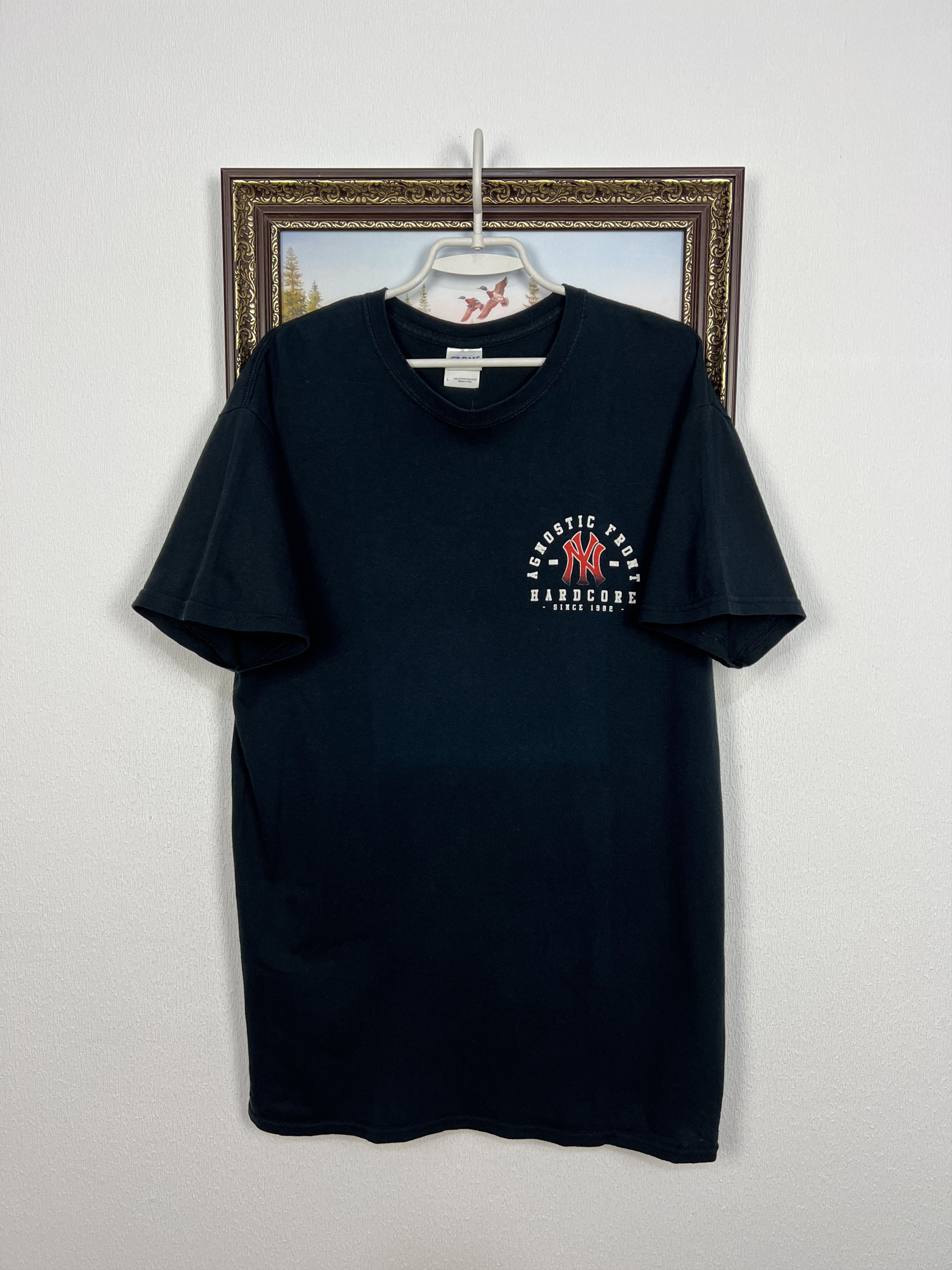 Vintage Vintage Agnostic Front Family Friends Hardcore Tour Shirt Size US L / EU 52-54 / 3 - 5 Thumbnail