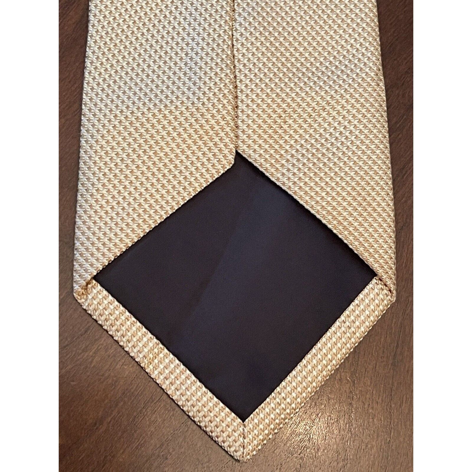 Michael Kors Michael Michael Kors Gold 100% Silk Made In China Size ONE SIZE - 3 Thumbnail