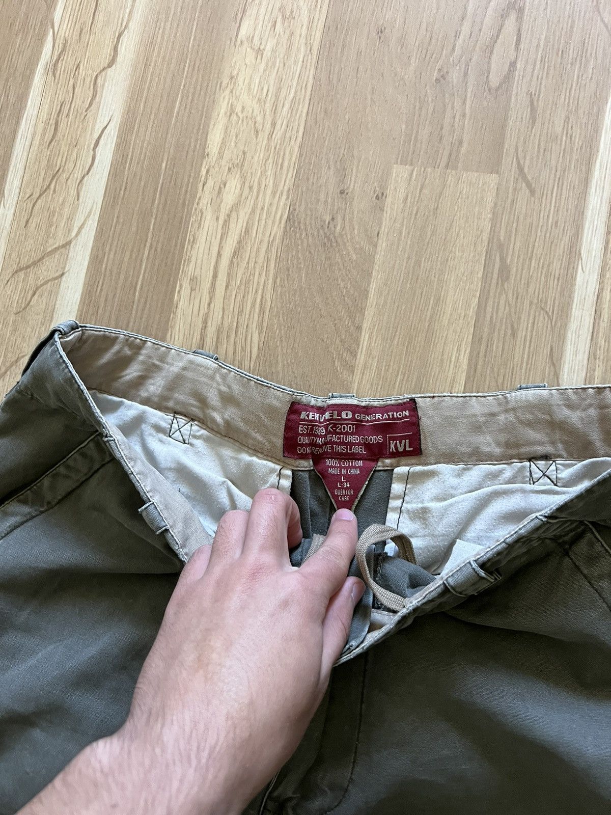 Japanese Brand × Vintage VINTAGE RICK OWENS STYLED CARGO MILITARY PANTS Y2K Size US 34 / EU 50 - 9 Thumbnail