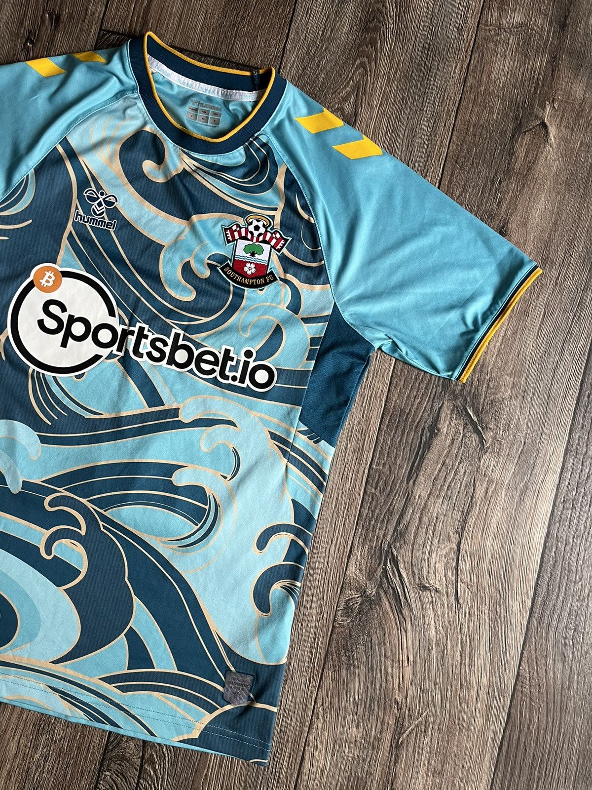 Hummel × Vintage HUMMEL Southampton 2022-2023 Away #21 Timo Livramento Shirt Size US S / EU 44-46 / 1 - 3 Thumbnail