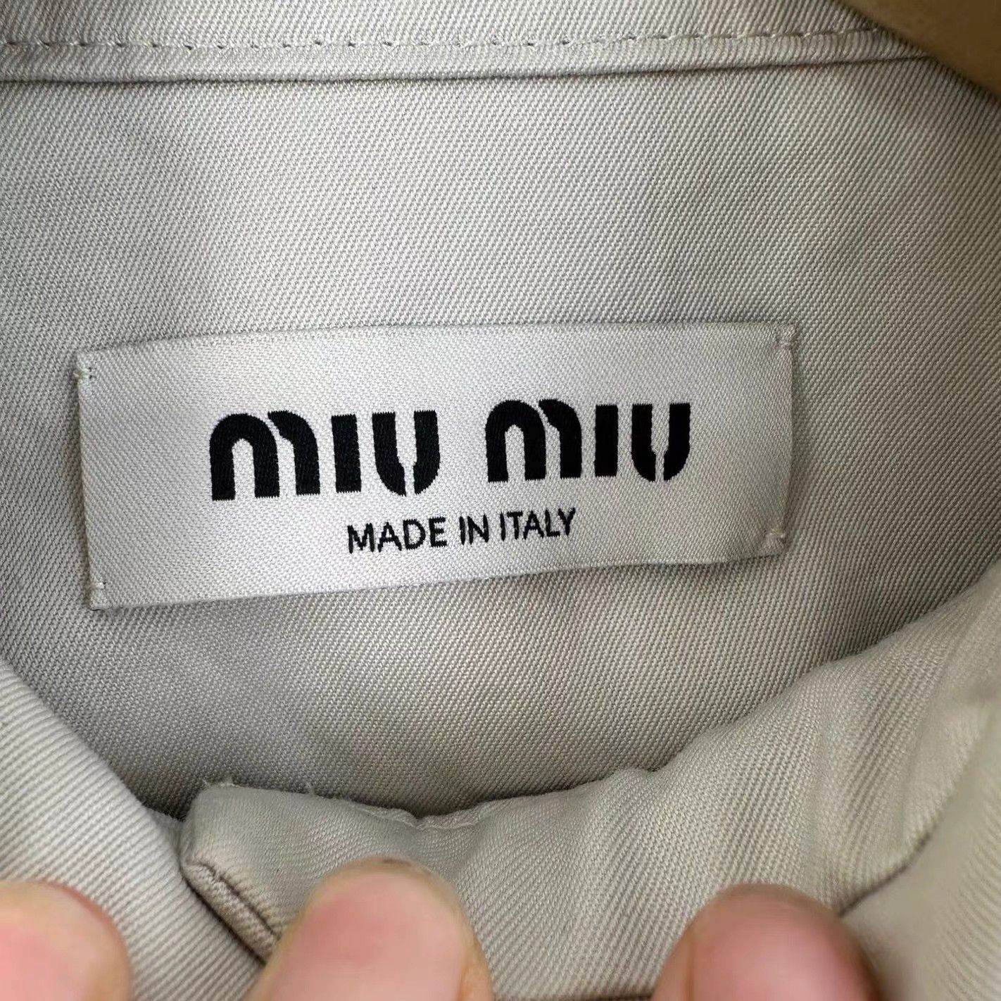 Miu Miu Miu Miu Cargo-Style Casual Short Jacket K12 Size XS / US 0-2 / IT 36-38 - 4 Thumbnail