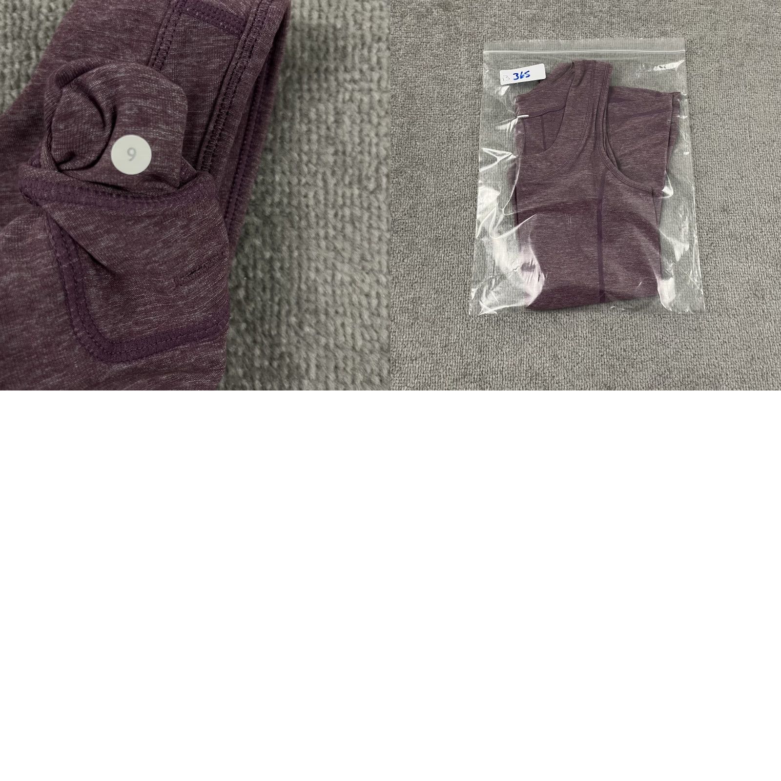 Lululemon LULULEMON Tank Size 6 Heather Purple Plum Gym Yoga Activewear Womens Size M / US 6-8 / IT 42-44 - 8 Thumbnail