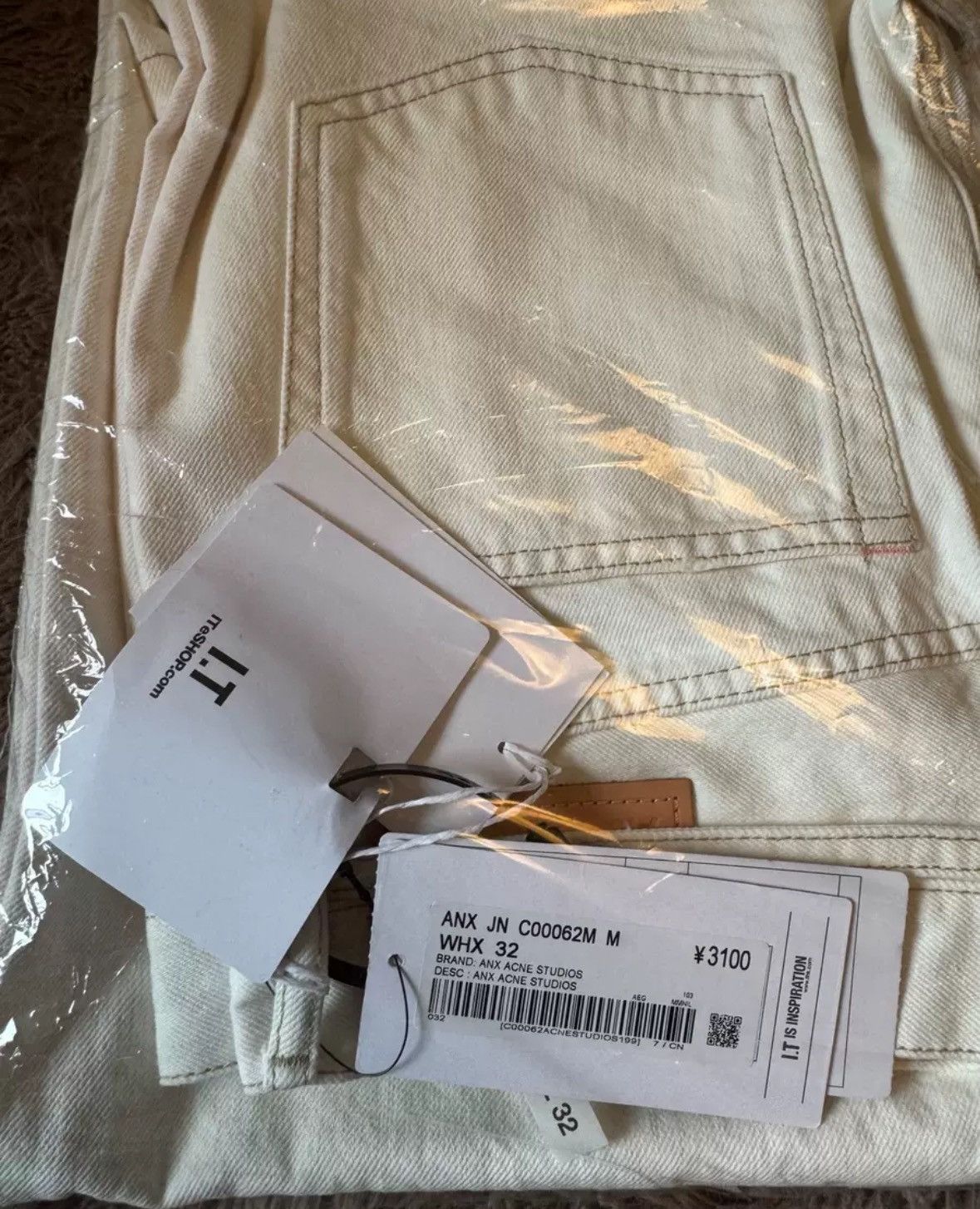 Acne Studios Acne studios white jeans Size US 32 / EU 48 - 5 Thumbnail