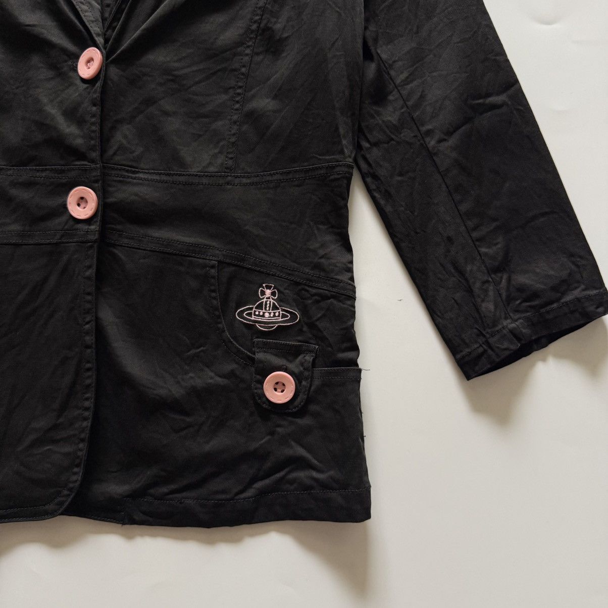 Vivienne Westwood Vivienne Westwood Red Label Contrast Button Orb Logo Blazer Size M / US 6-8 / IT 42-44 - 3 Thumbnail