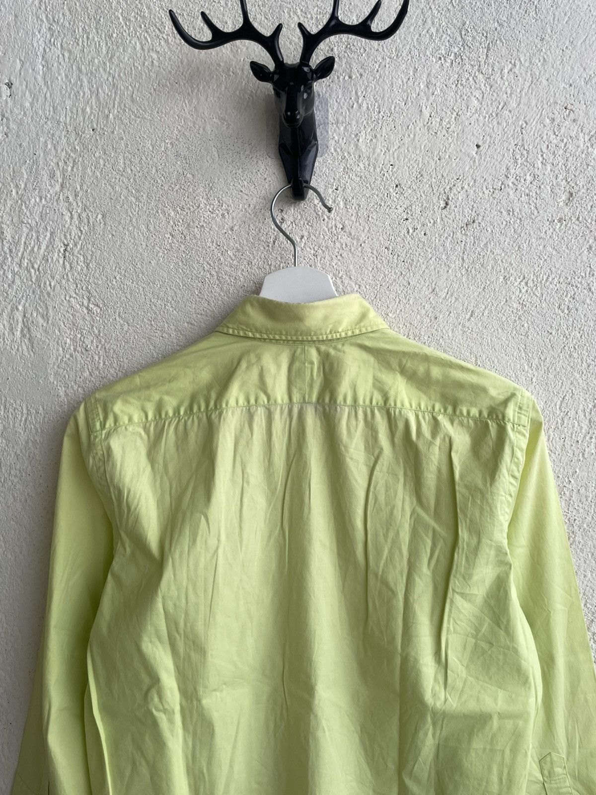 RRL Ralph Lauren 2000s Ralph Lauren Long Shirt Y2K 45rpm Hysteric RRL Cdg Ysl Size L / US 10 / IT 46 - 8 Thumbnail