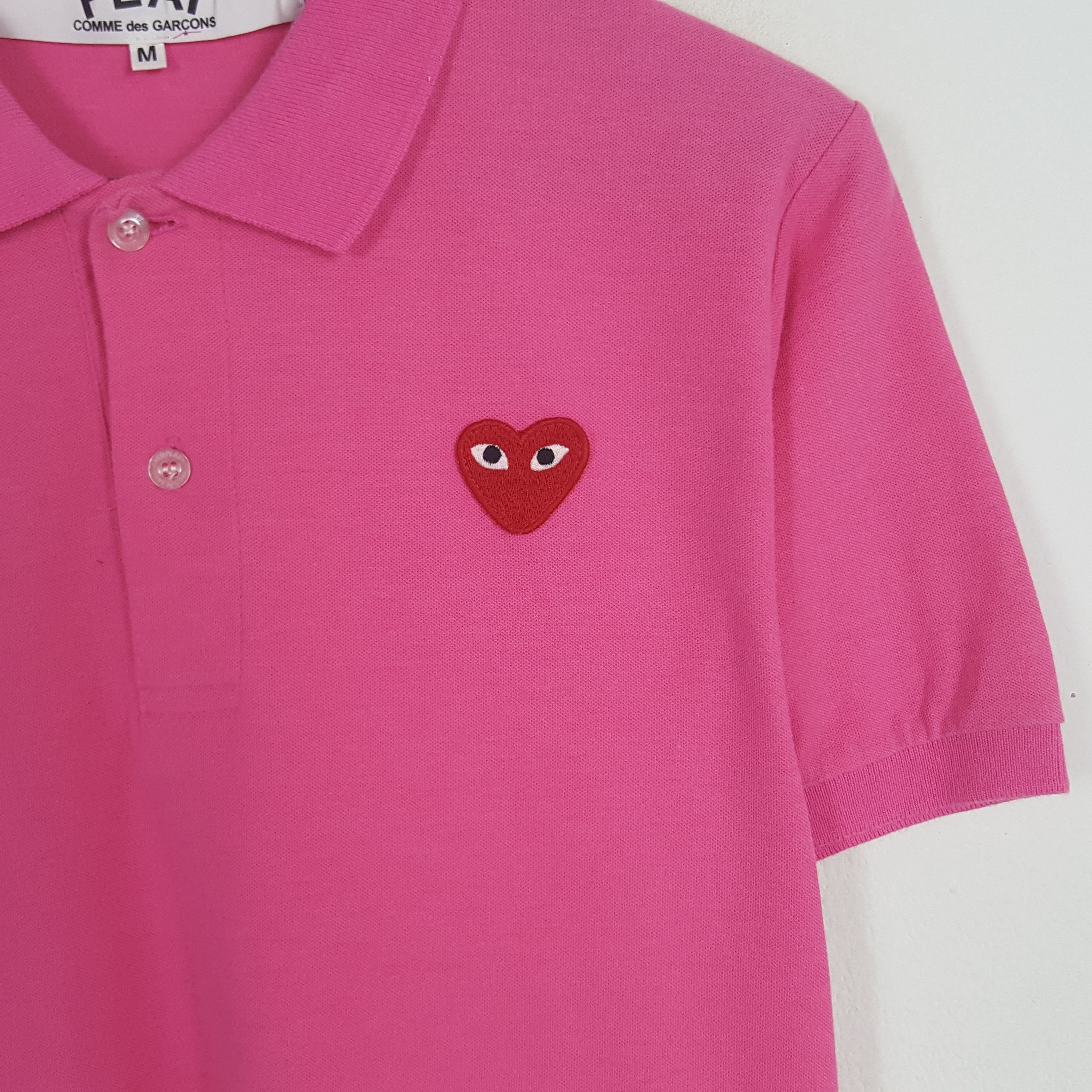 Comme des Garcons PLAY × Japanese Brand × Vintage Vintage Comme des Garcons PLAY Polos Shirt Size US M / EU 48-50 / 2 - 2 Thumbnail