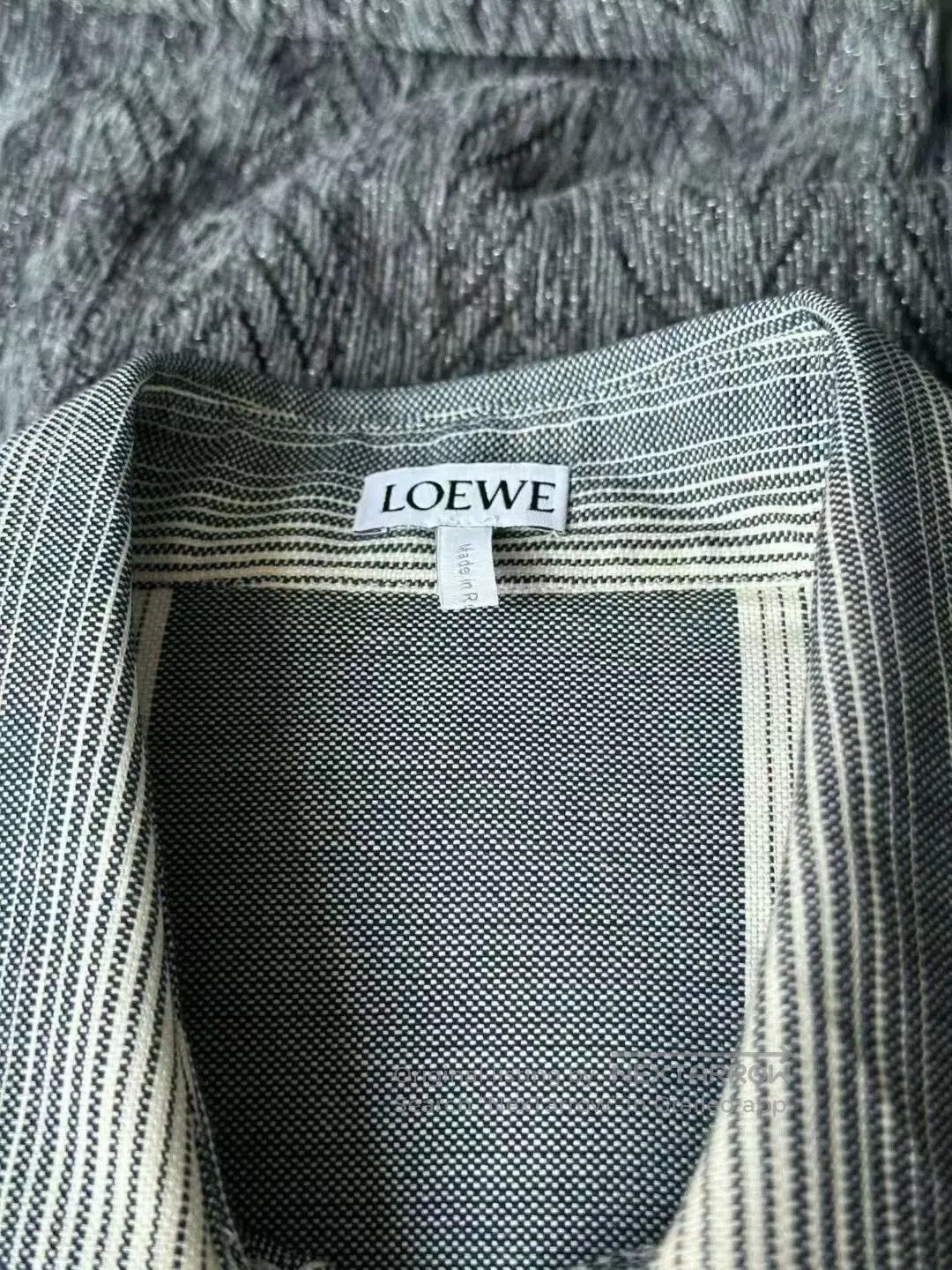 Loewe Loewe Leather Patch Striped Shirt. Size US XXS / EU 40 - 2 Thumbnail