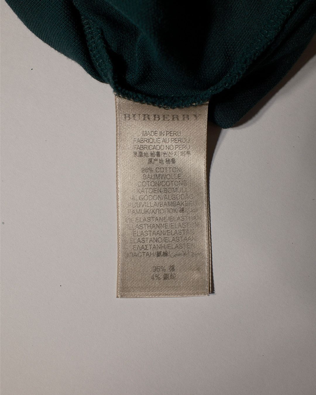 Burberry Burberry London Polo Shirt Size US XL / EU 56 / 4 - 4 Thumbnail