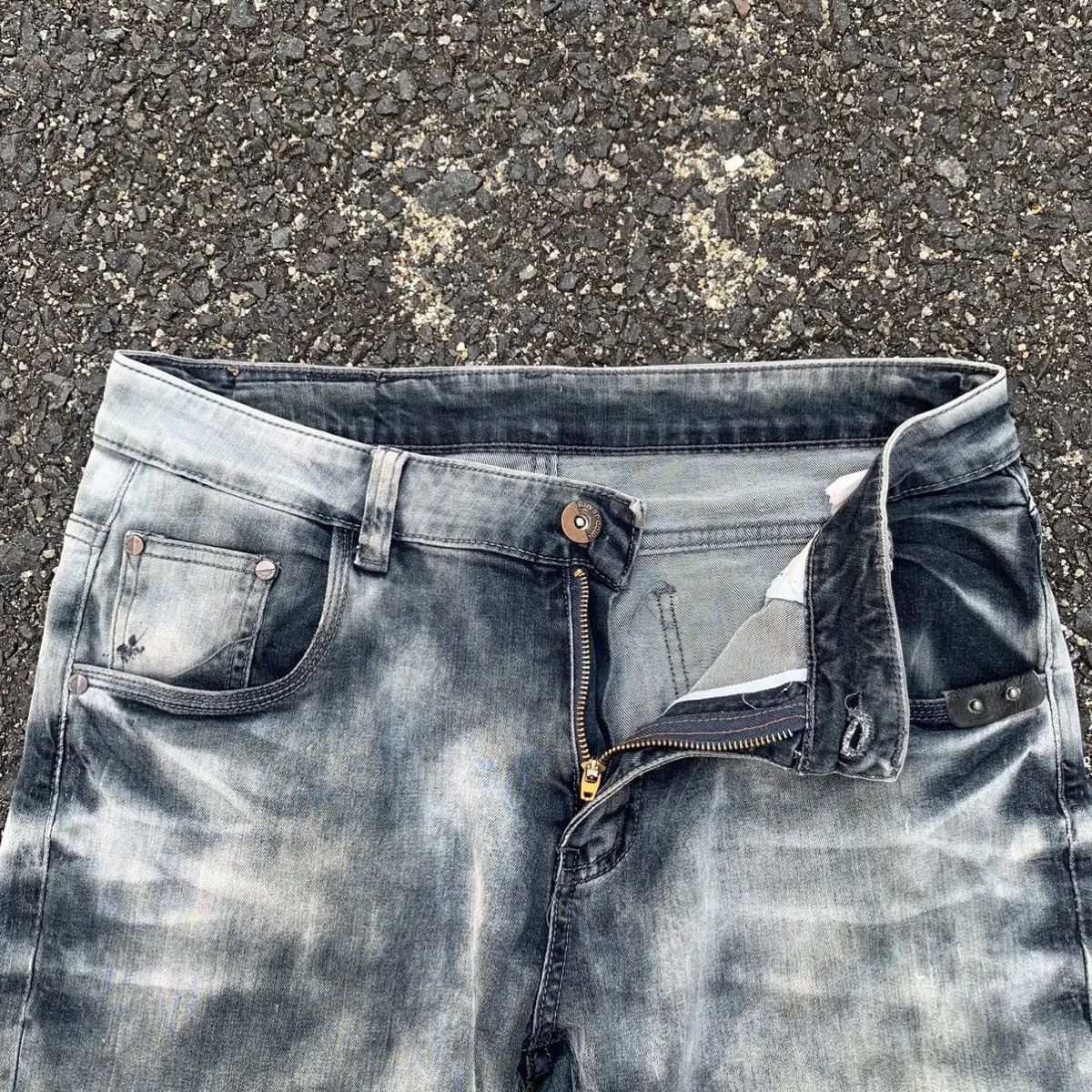 Japanese Brand Niurendangdao Jeans 32x33 Denim Rugged Pants Nice Design Size US 32 / EU 48 - 5 Thumbnail