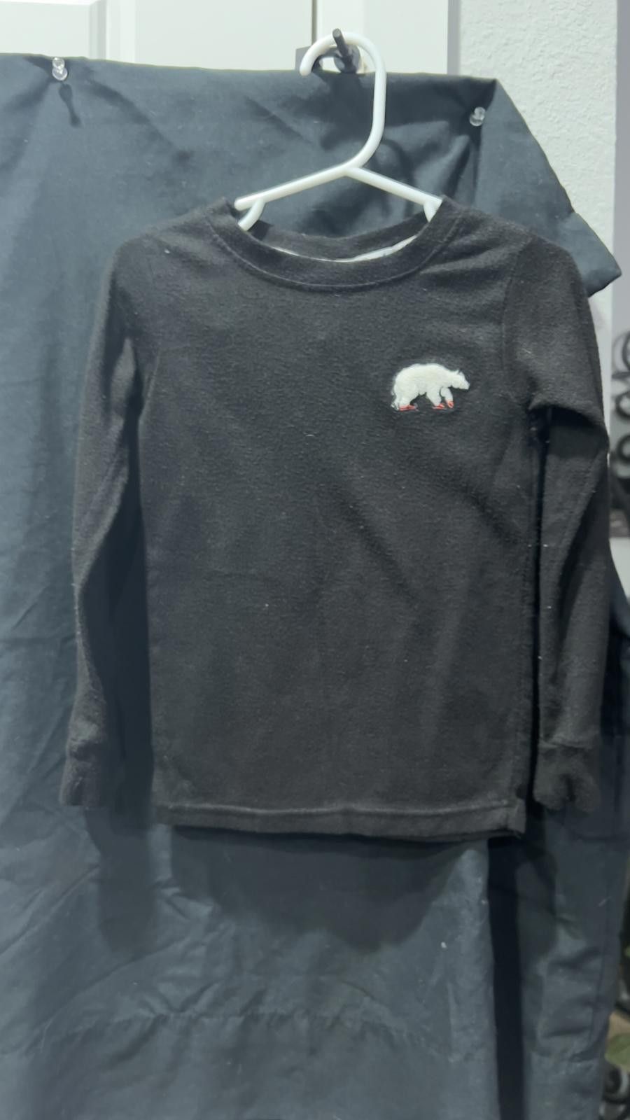 Other Cozy Black Long Sleeve Tee by Dearfoams Size US XXS / EU 40 - 1 Thumbnail