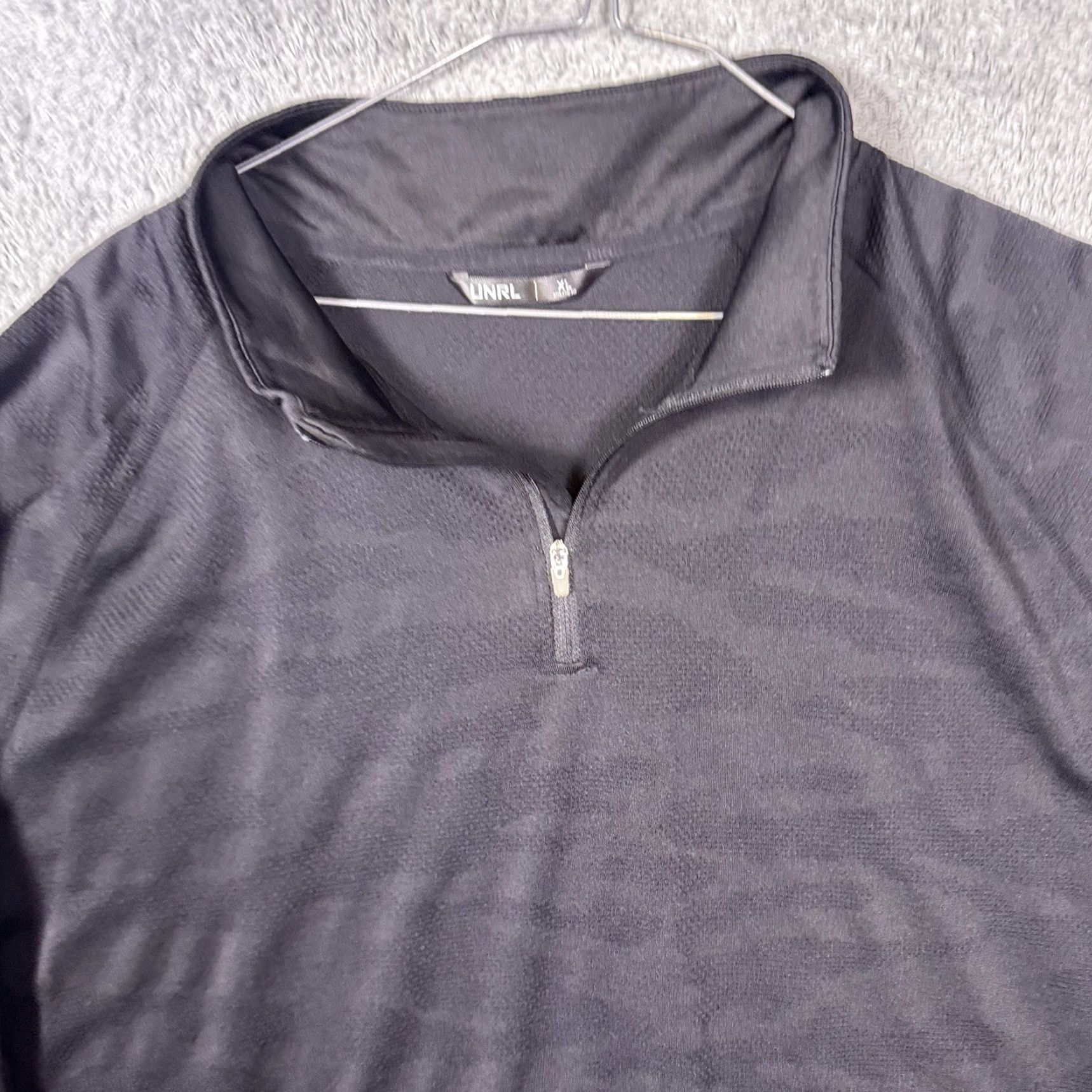 Vintage UNRL Jacket Mens XL Camo Long Sleeve 1/4 Zip Sports Golf Activewear Casual Size US XL / EU 56 / 4 - 4 Thumbnail