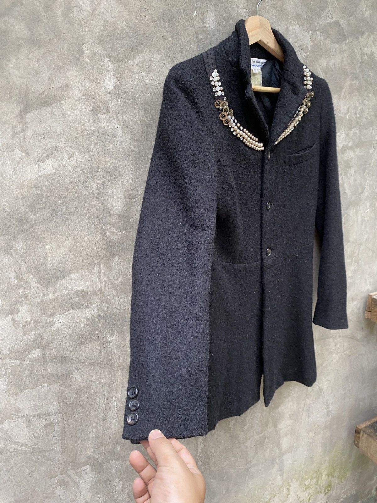 Comme des Garcons Comme Des Garcons W8J001 Wool Jacket Size S / US 4 / IT 40 - 9 Thumbnail