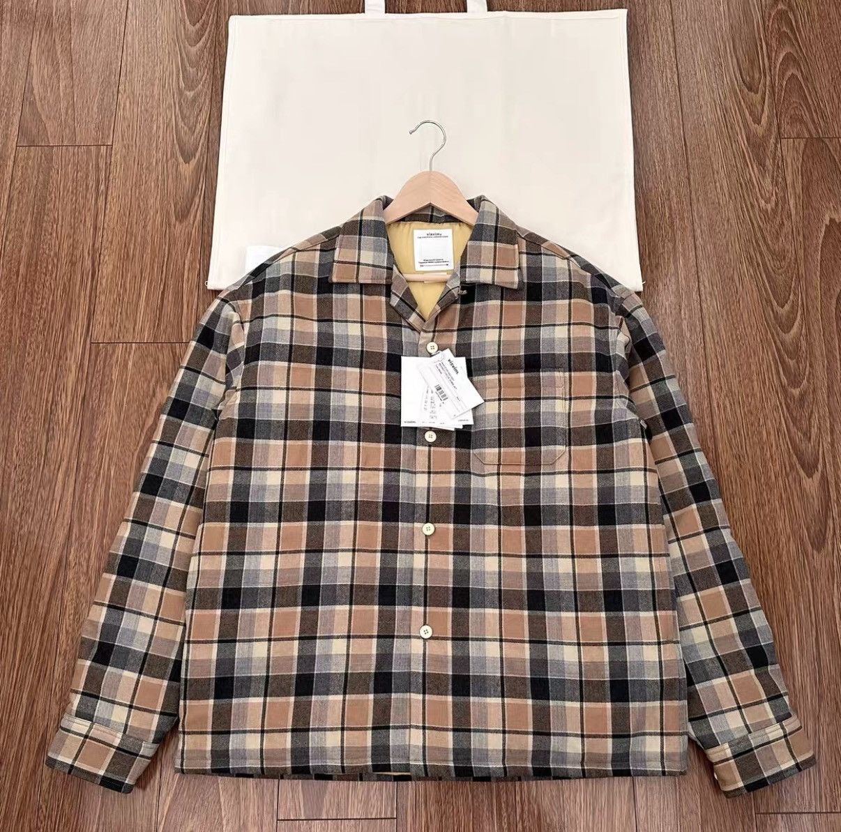 Visvim VISVIM 25SS KEESEY CHECK DOWN JKT Plaid down shirt jacket Size US L / EU 52-54 / 3 - 1 Thumbnail