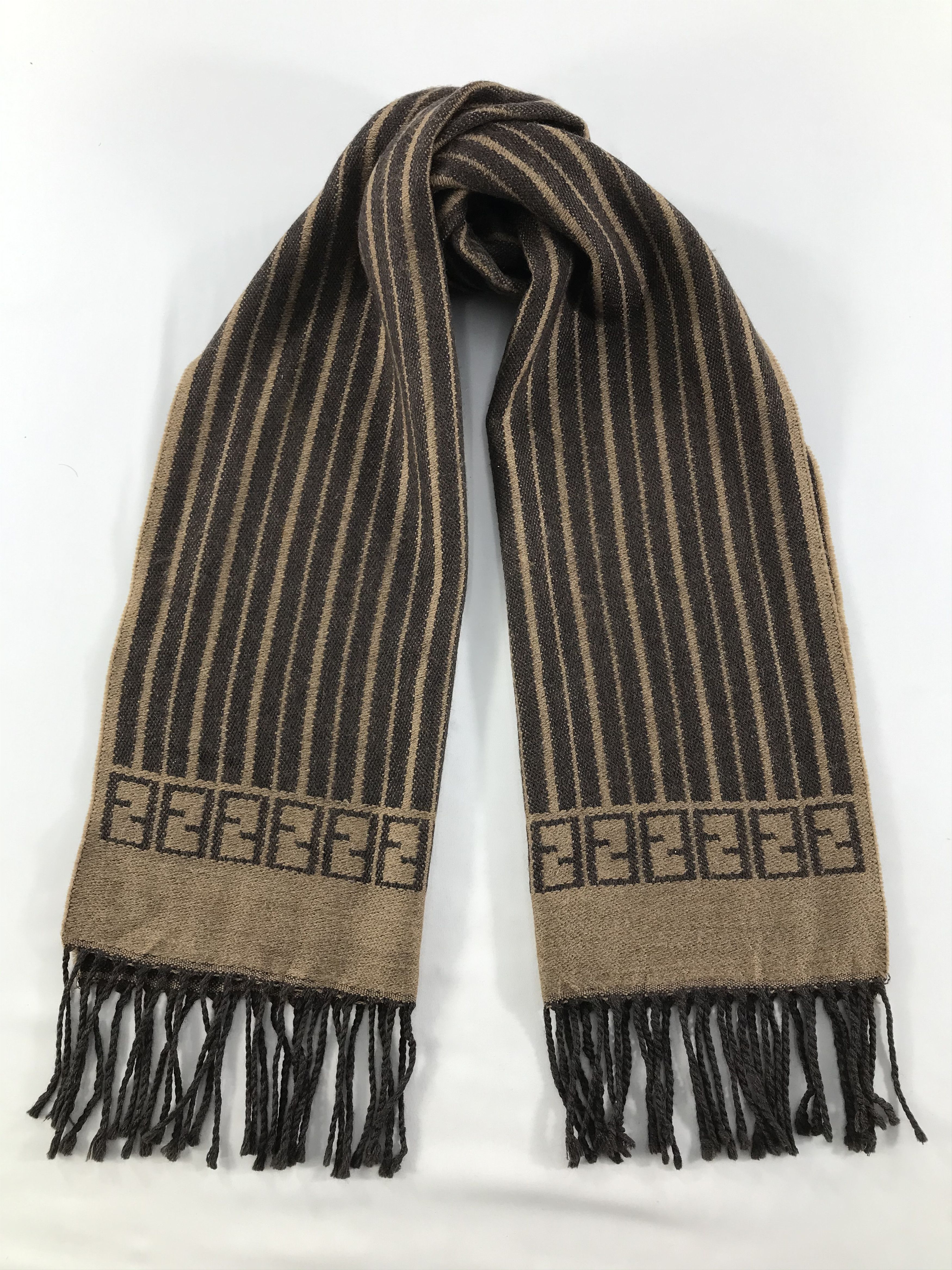 Fendi Vintage Fendi Scarf/Muffler/Neckwear MF1201 Size ONE SIZE - 1 Thumbnail